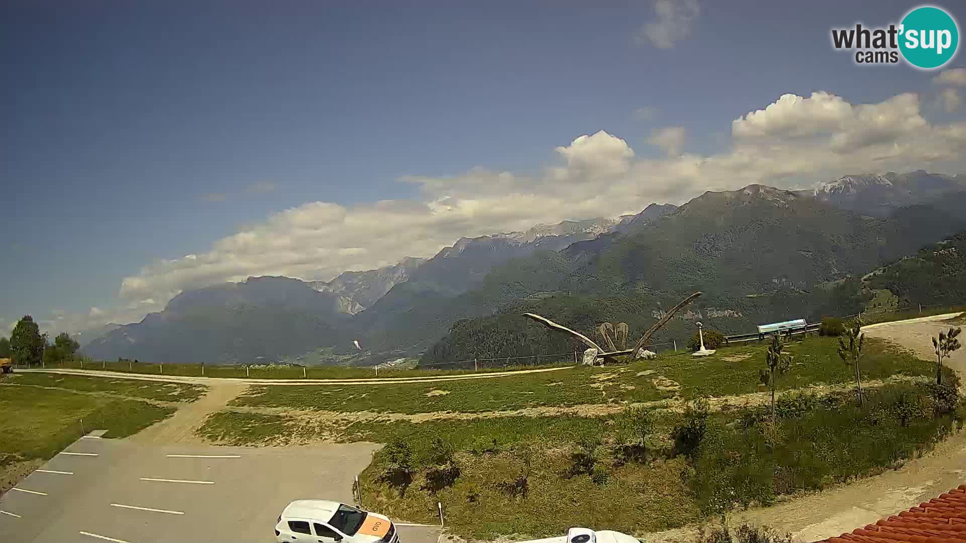 Tourist farm Široko webcam Most na Soči