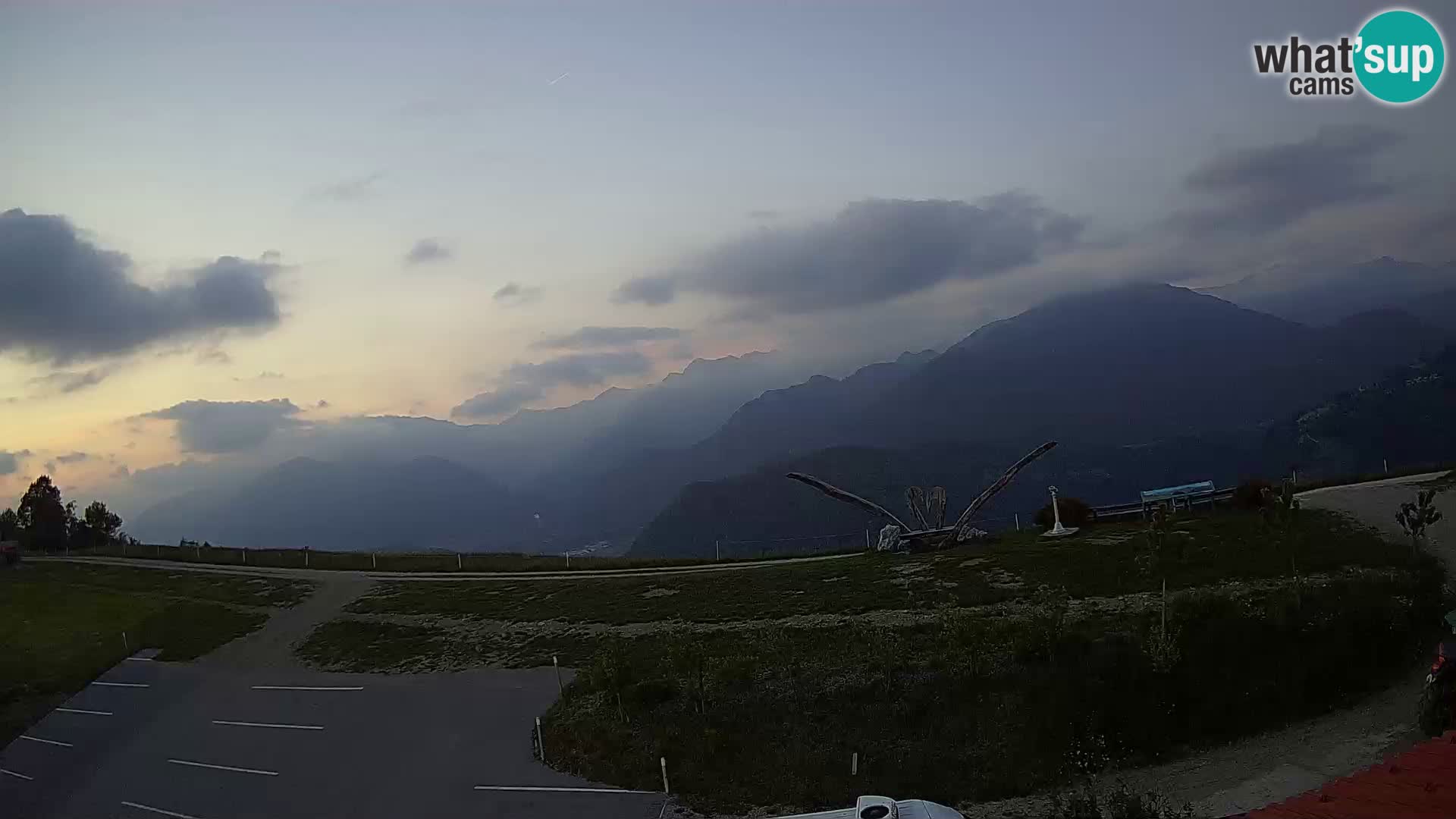 Tourist farm Široko webcam Most na Soči