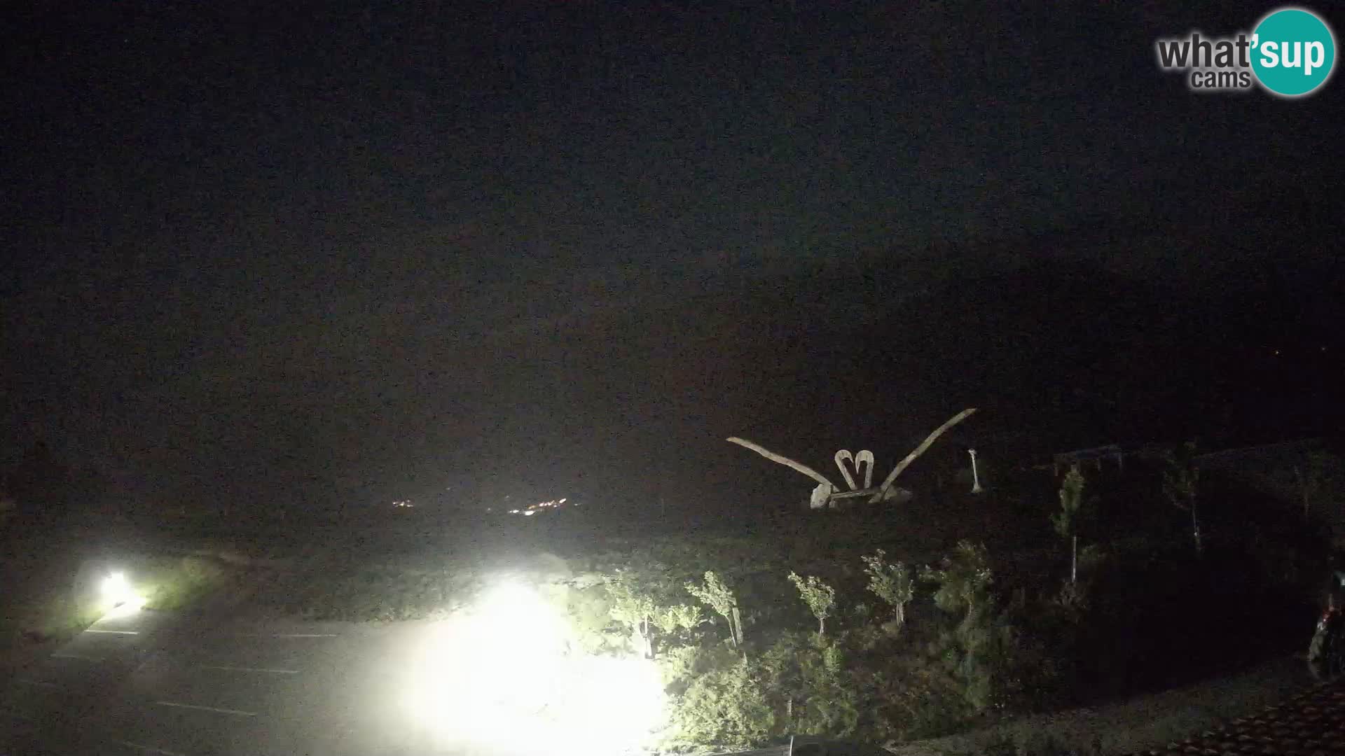 Touristenfarm Široko webcam Most na Soči