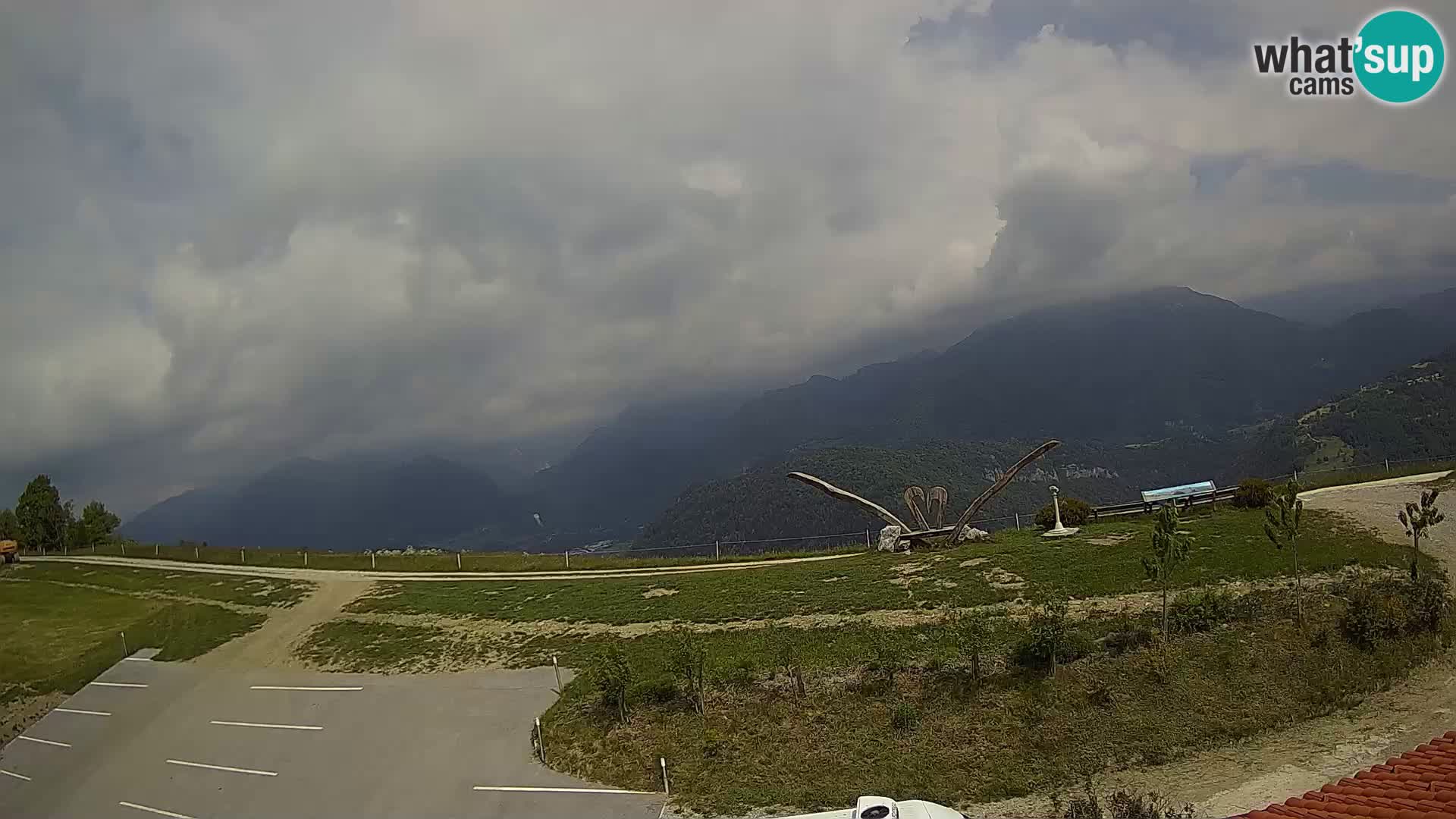 Tourist farm Široko webcam Most na Soči