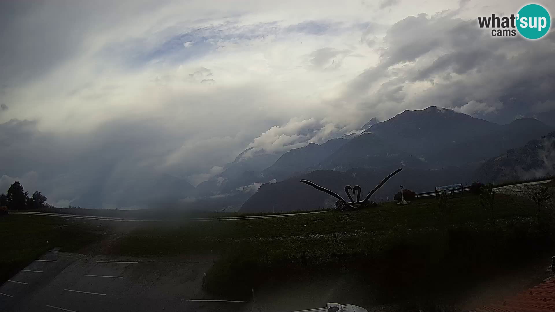 Tourist farm Široko webcam Most na Soči