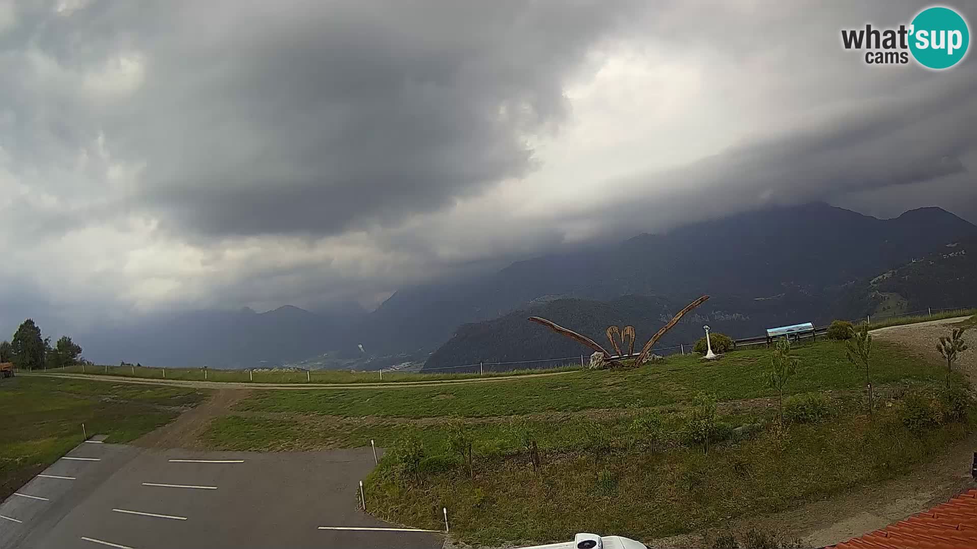 Tourist farm Široko webcam Most na Soči