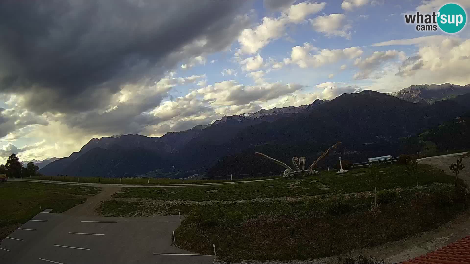 Tourist farm Široko webcam Most na Soči