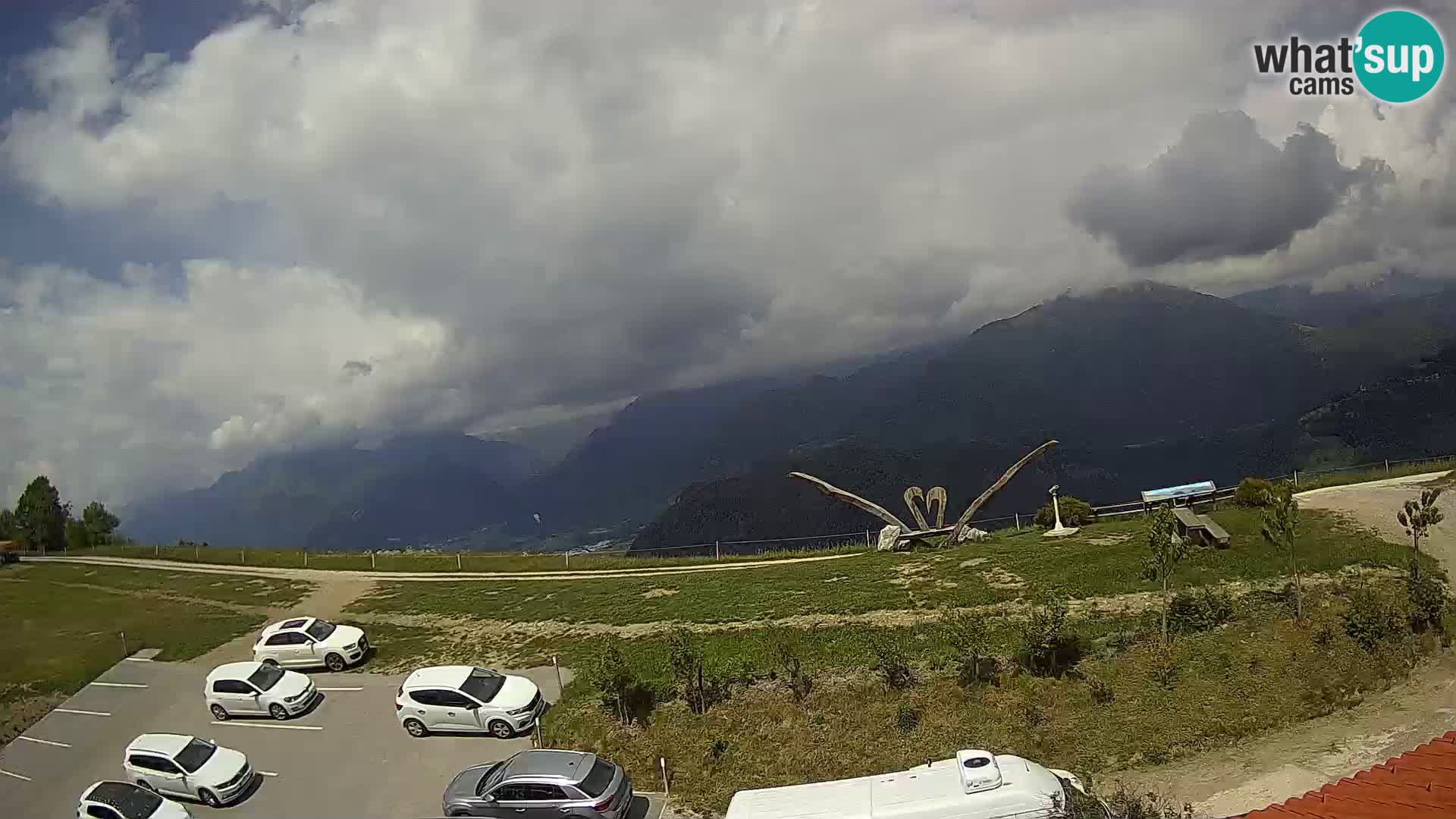 Tourist farm Široko webcam Most na Soči