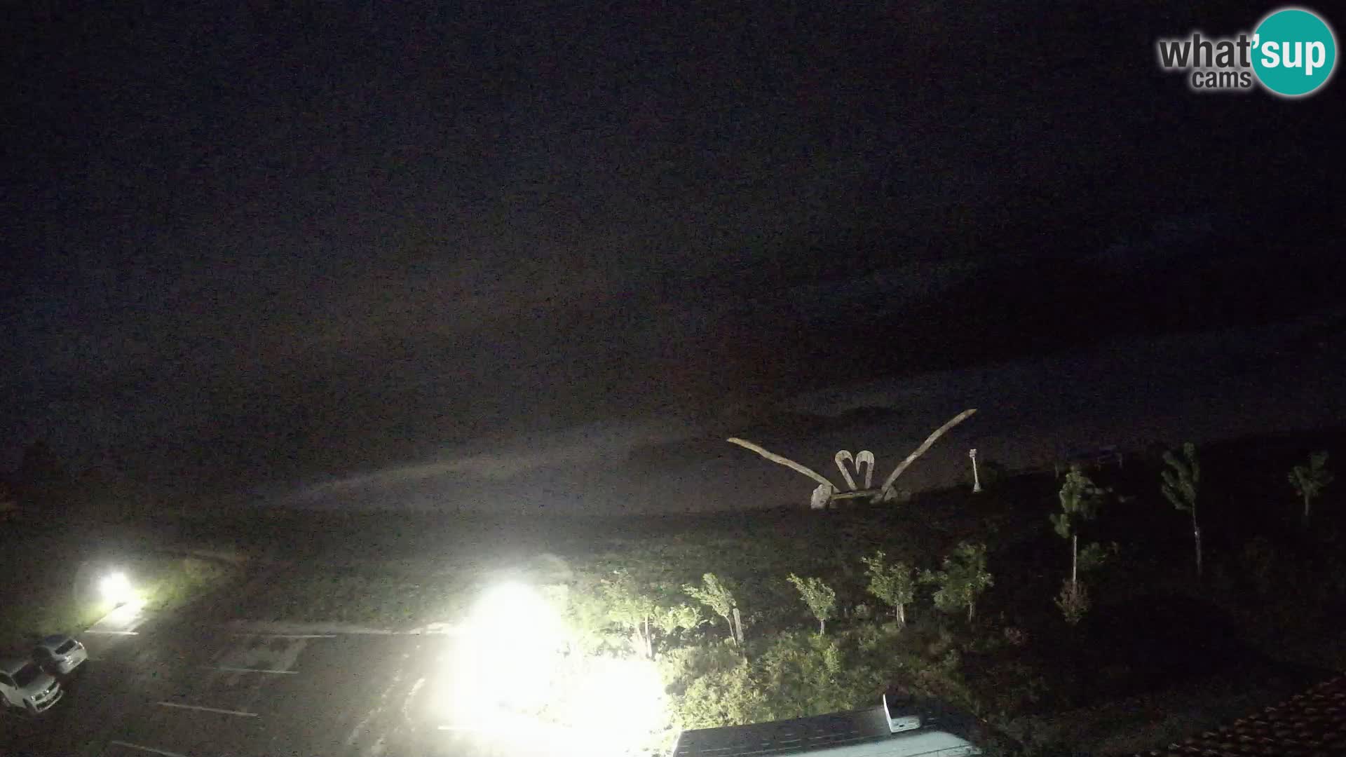 Fattoria agrituristica Široko webcam Most na Soči