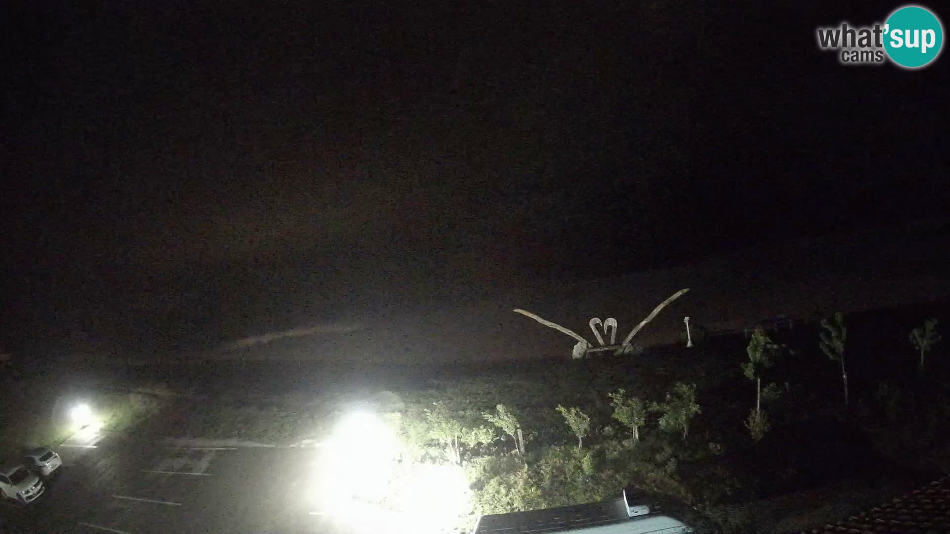 Granja turística Široko camera en vivo Most na Soči