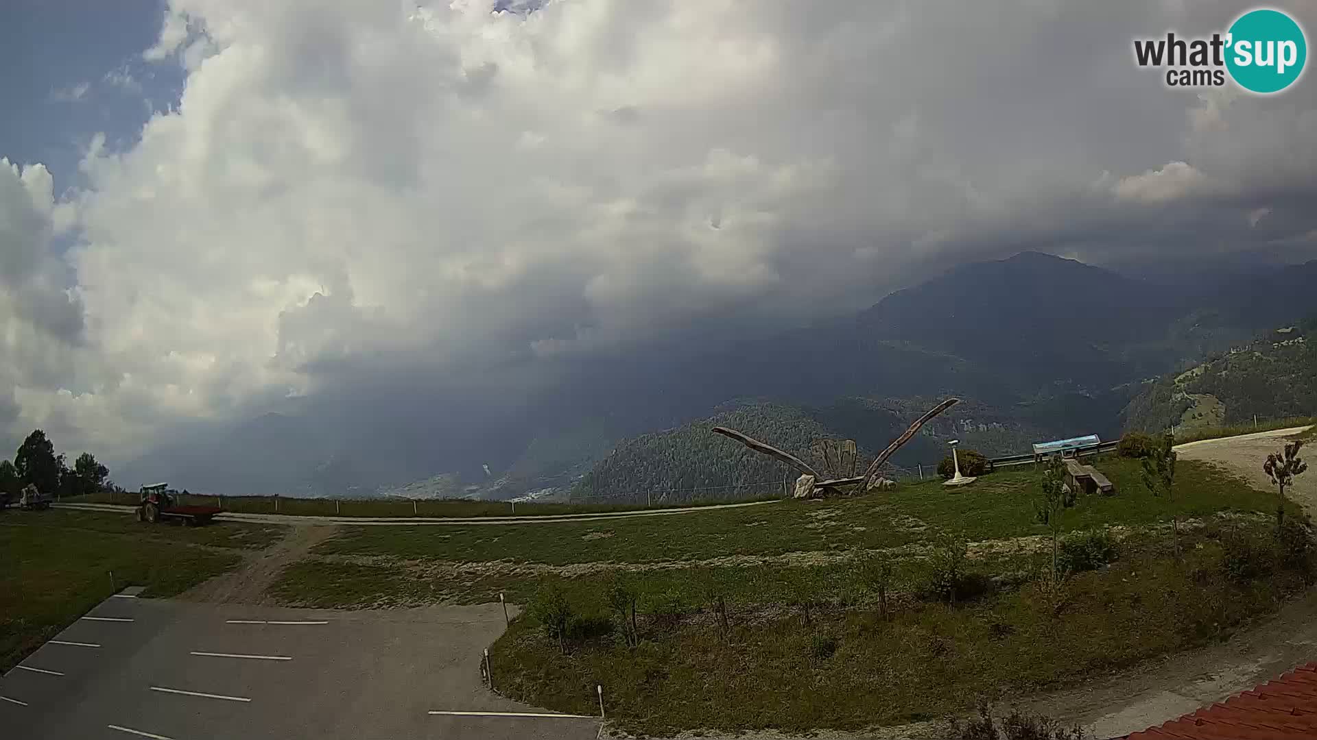 Ferme touristique Široko Livecam Most na Soči