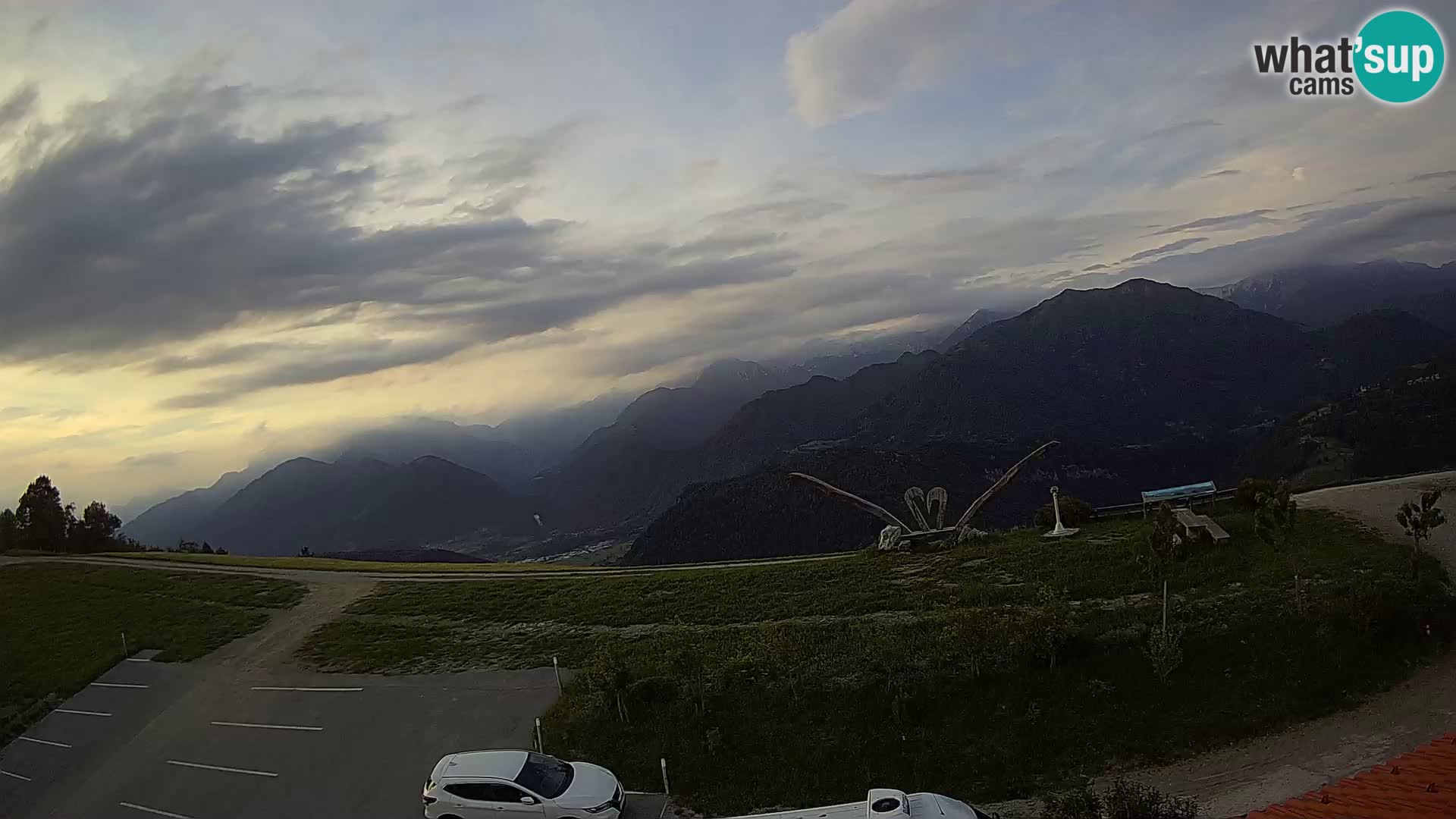Tourist farm Široko webcam Most na Soči