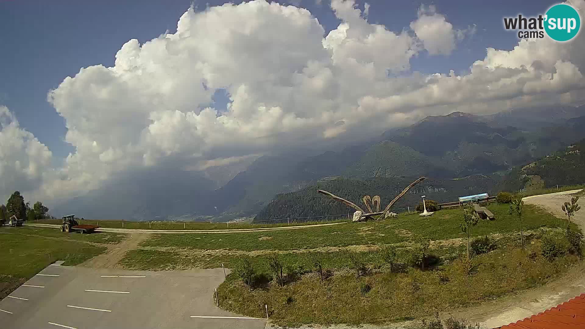 Tourist farm Široko webcam Most na Soči