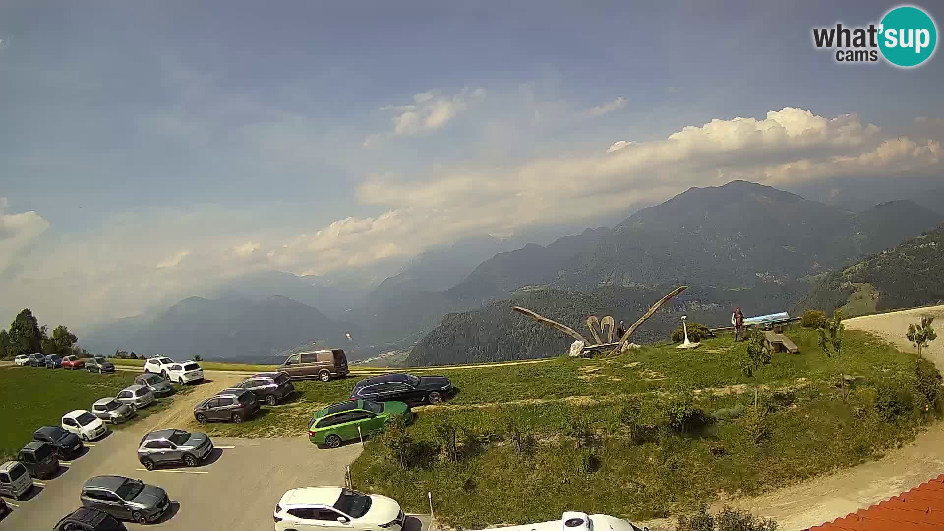Tourist farm Široko webcam Most na Soči
