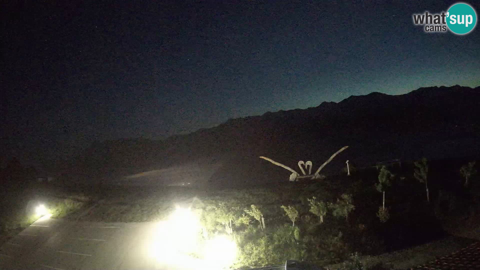 Tourist farm Široko webcam Most na Soči