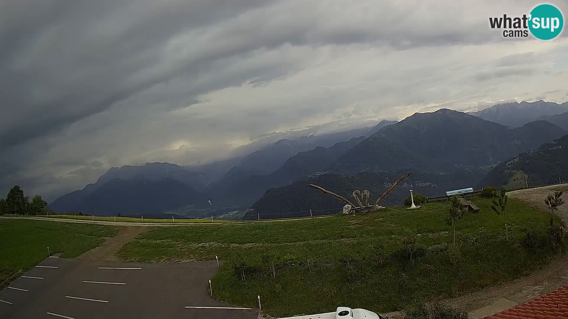 Tourist farm Široko webcam Most na Soči
