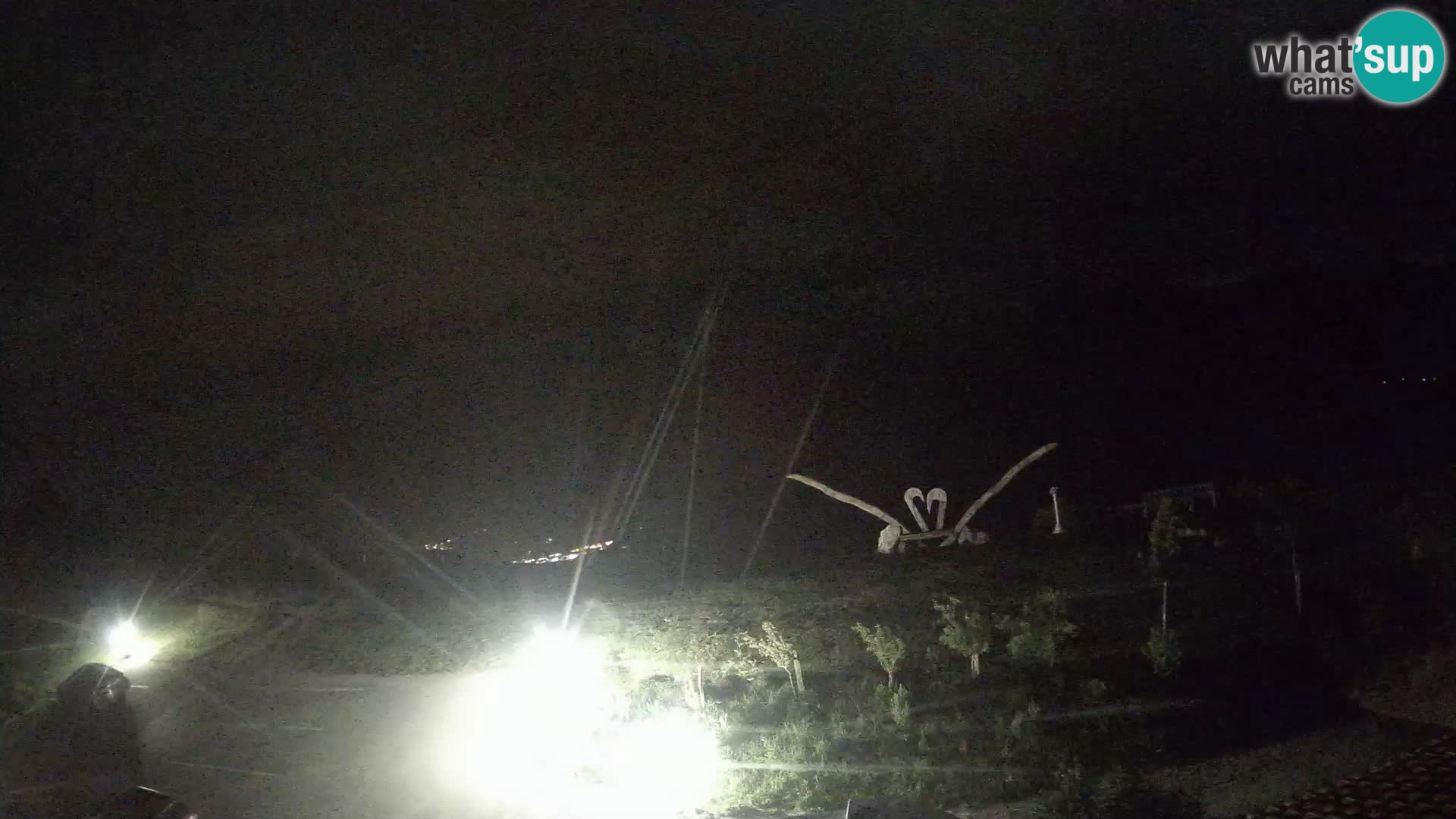 Touristenfarm Široko webcam Most na Soči