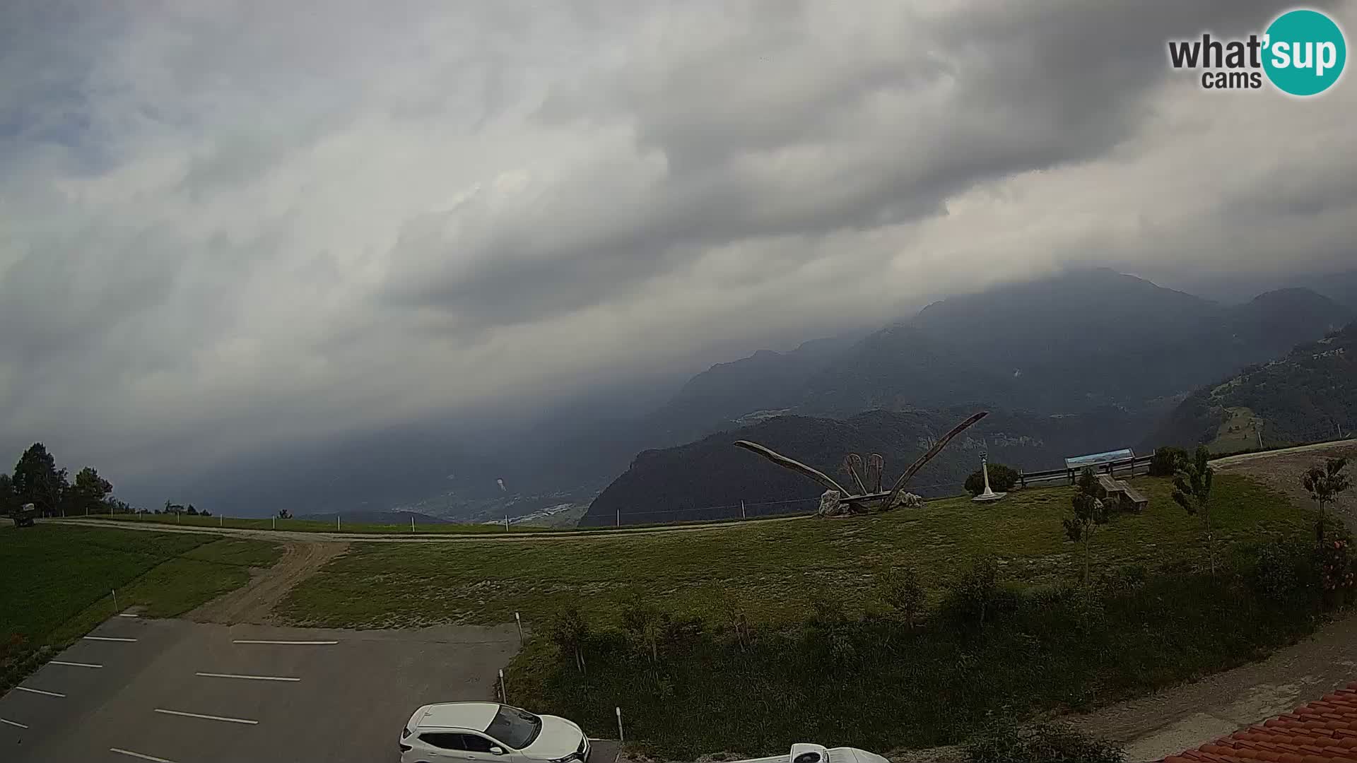 Tourist farm Široko webcam Most na Soči