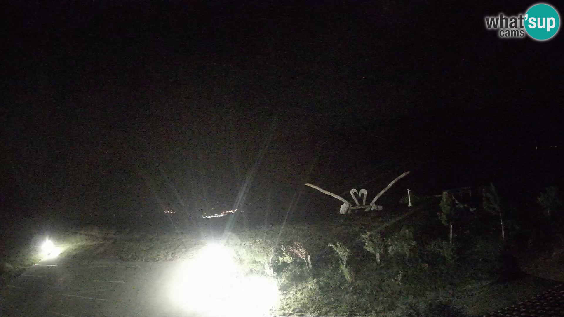 Granja turística Široko camera en vivo Most na Soči
