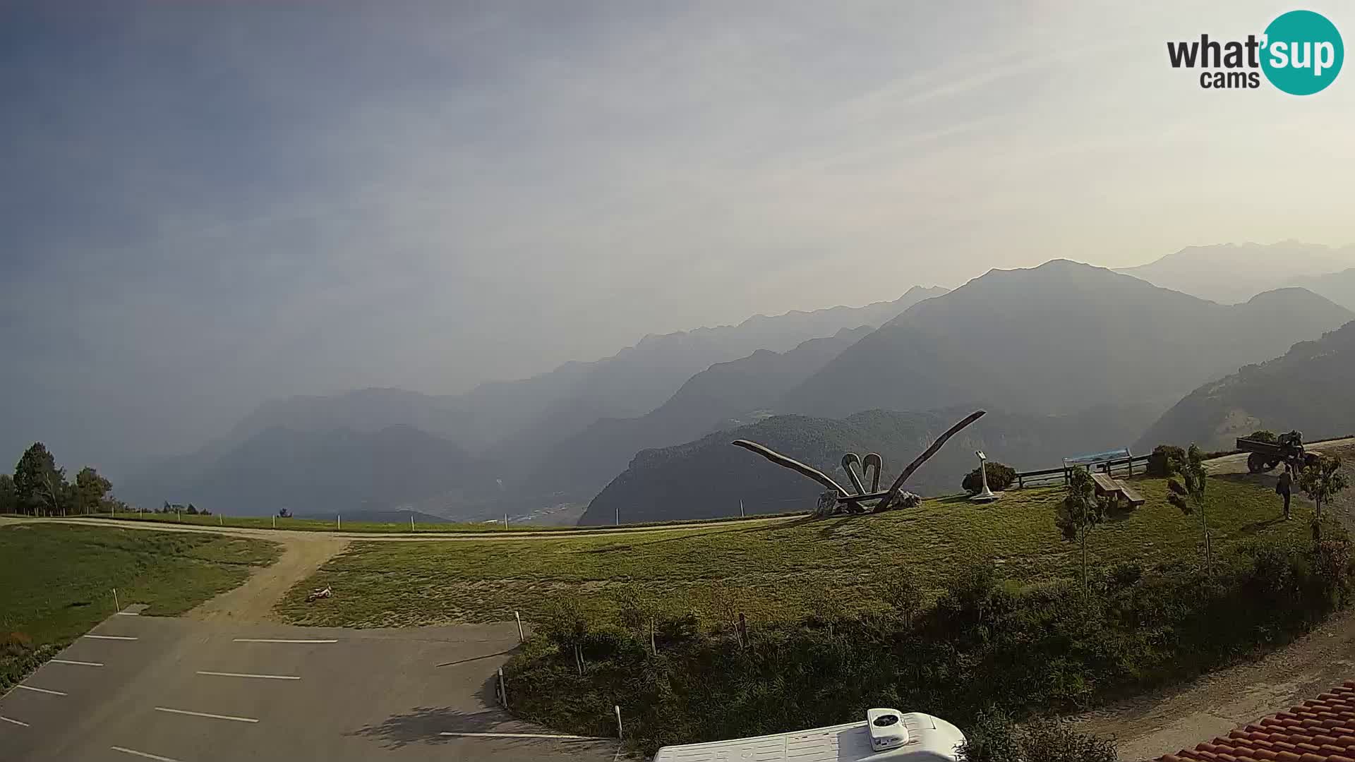 Tourist farm Široko webcam Most na Soči
