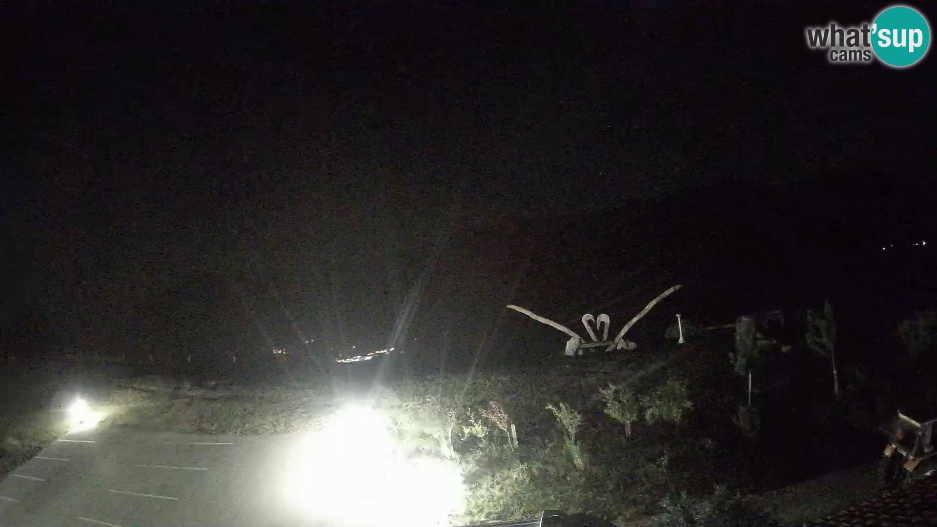 Granja turística Široko camera en vivo Most na Soči