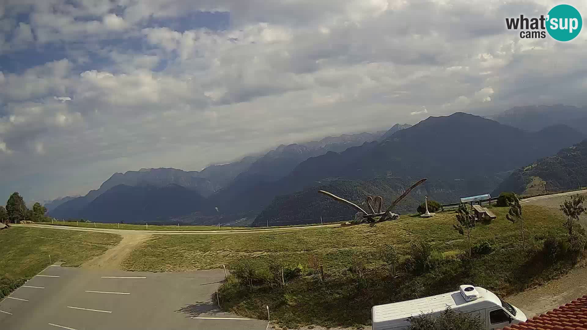 Tourist farm Široko webcam Most na Soči