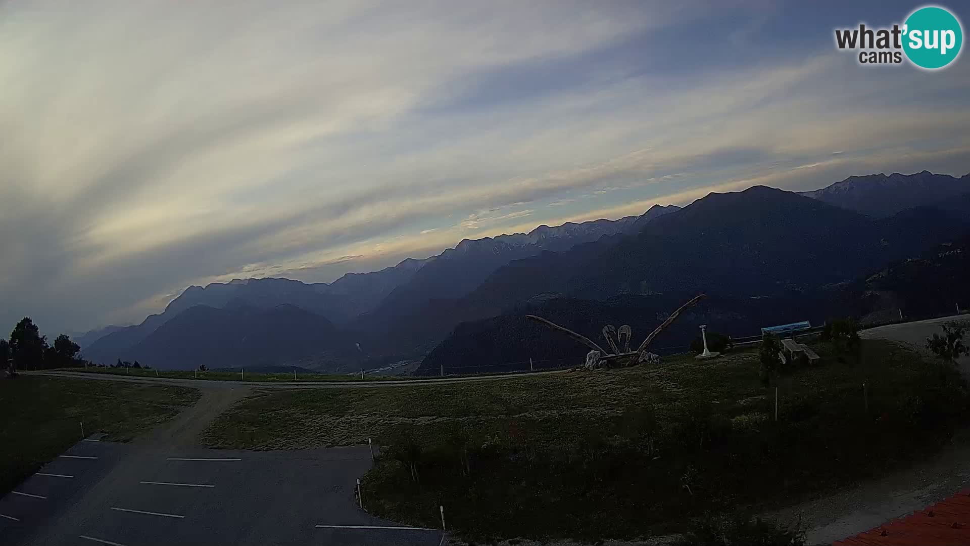 Ferme touristique Široko Livecam Most na Soči