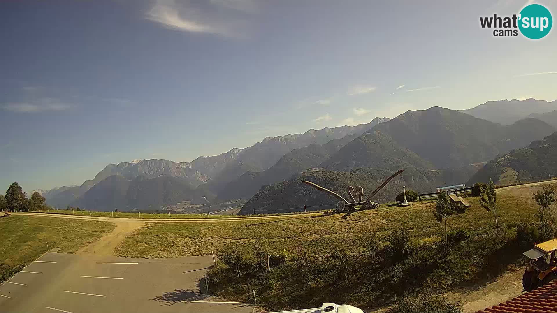 Ferme touristique Široko Livecam Most na Soči