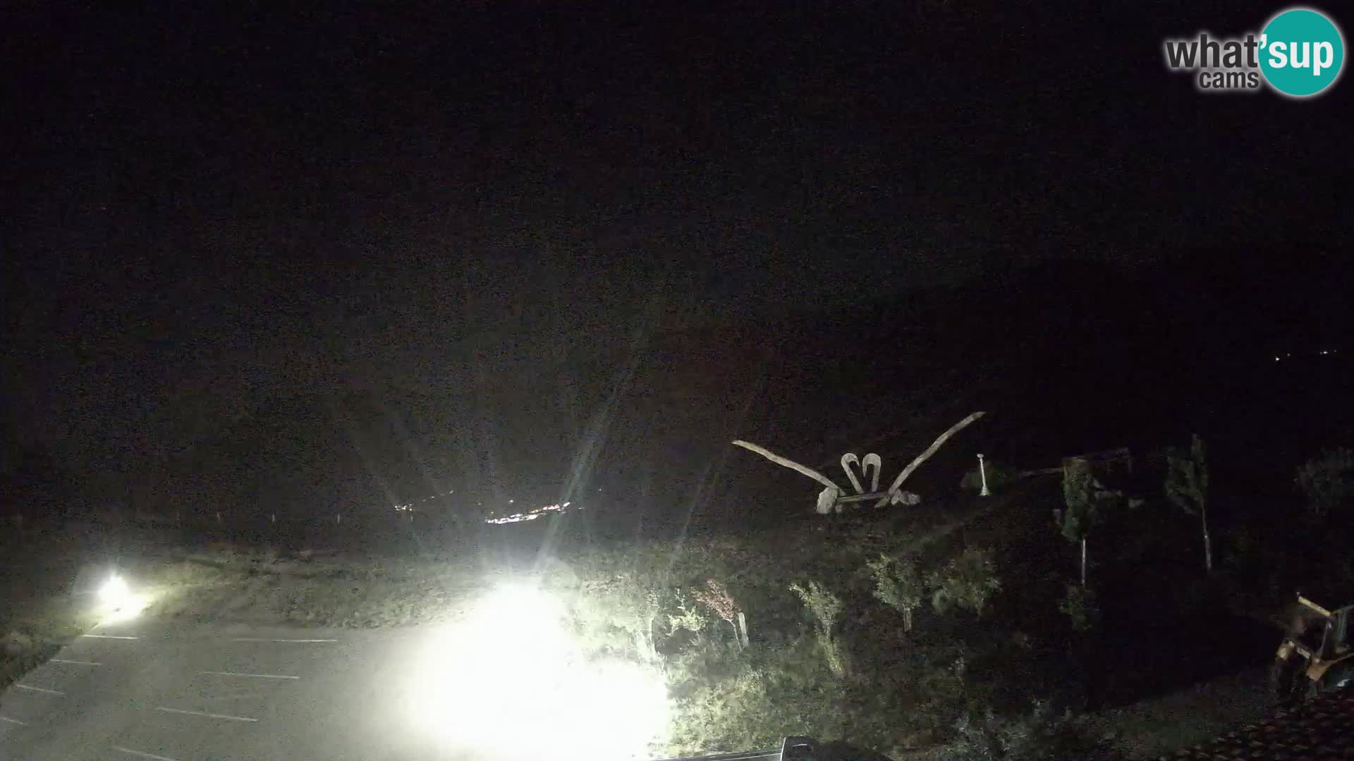 Touristenfarm Široko webcam Most na Soči