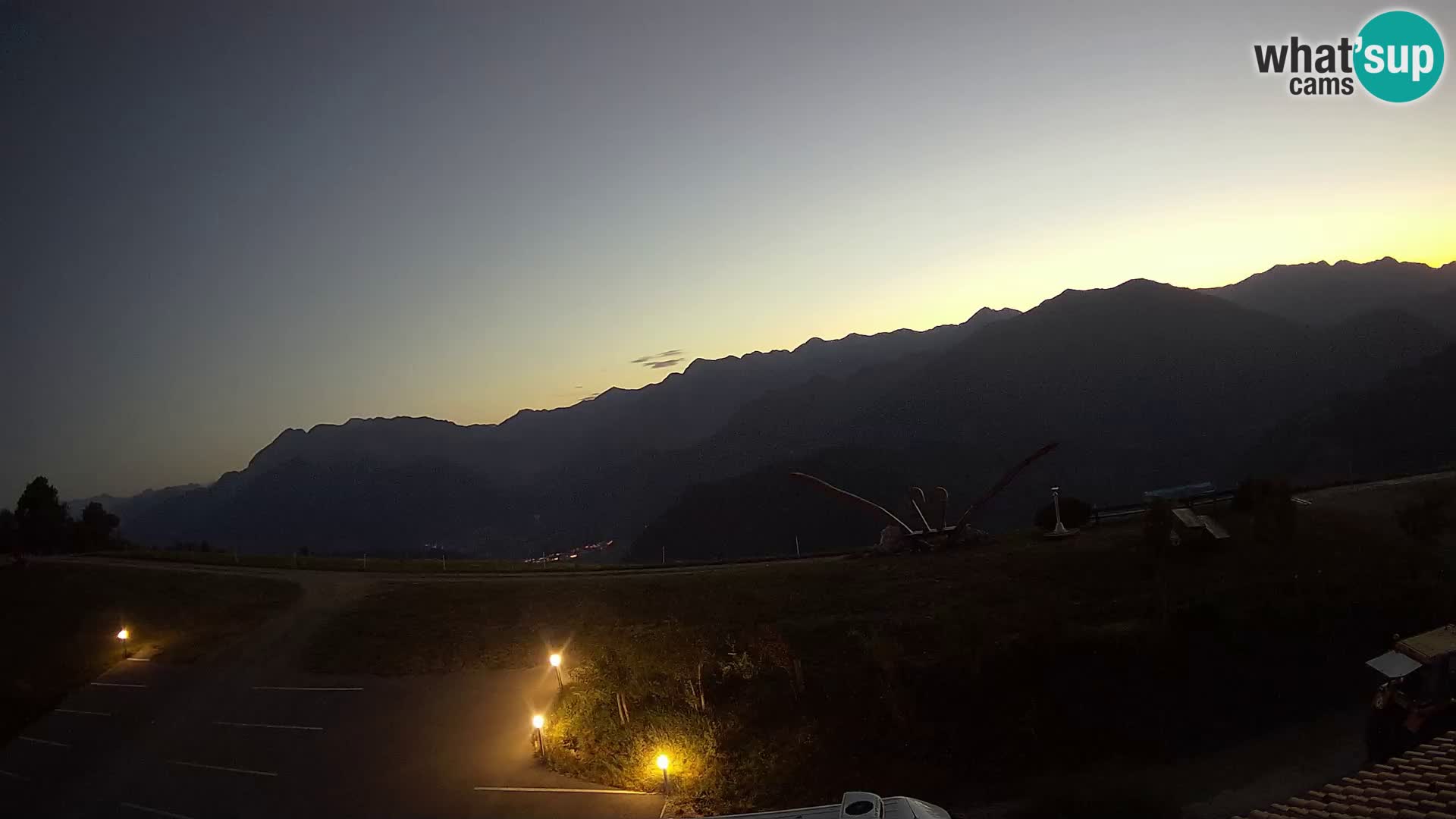 Fattoria agrituristica Široko webcam Most na Soči