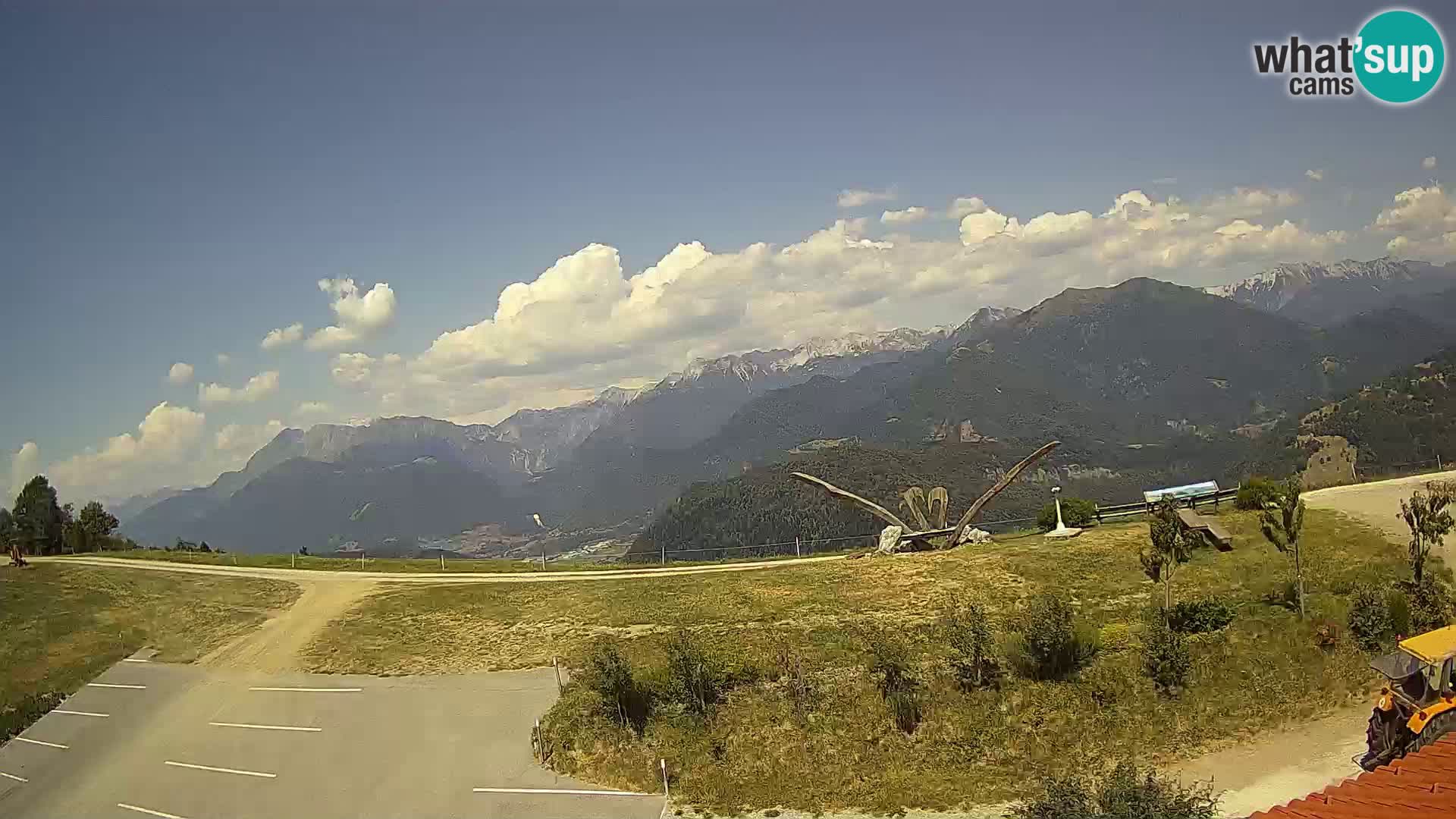 Tourist farm Široko webcam Most na Soči