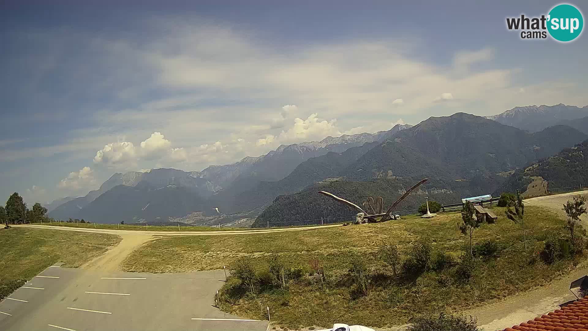 Fattoria agrituristica Široko webcam Most na Soči