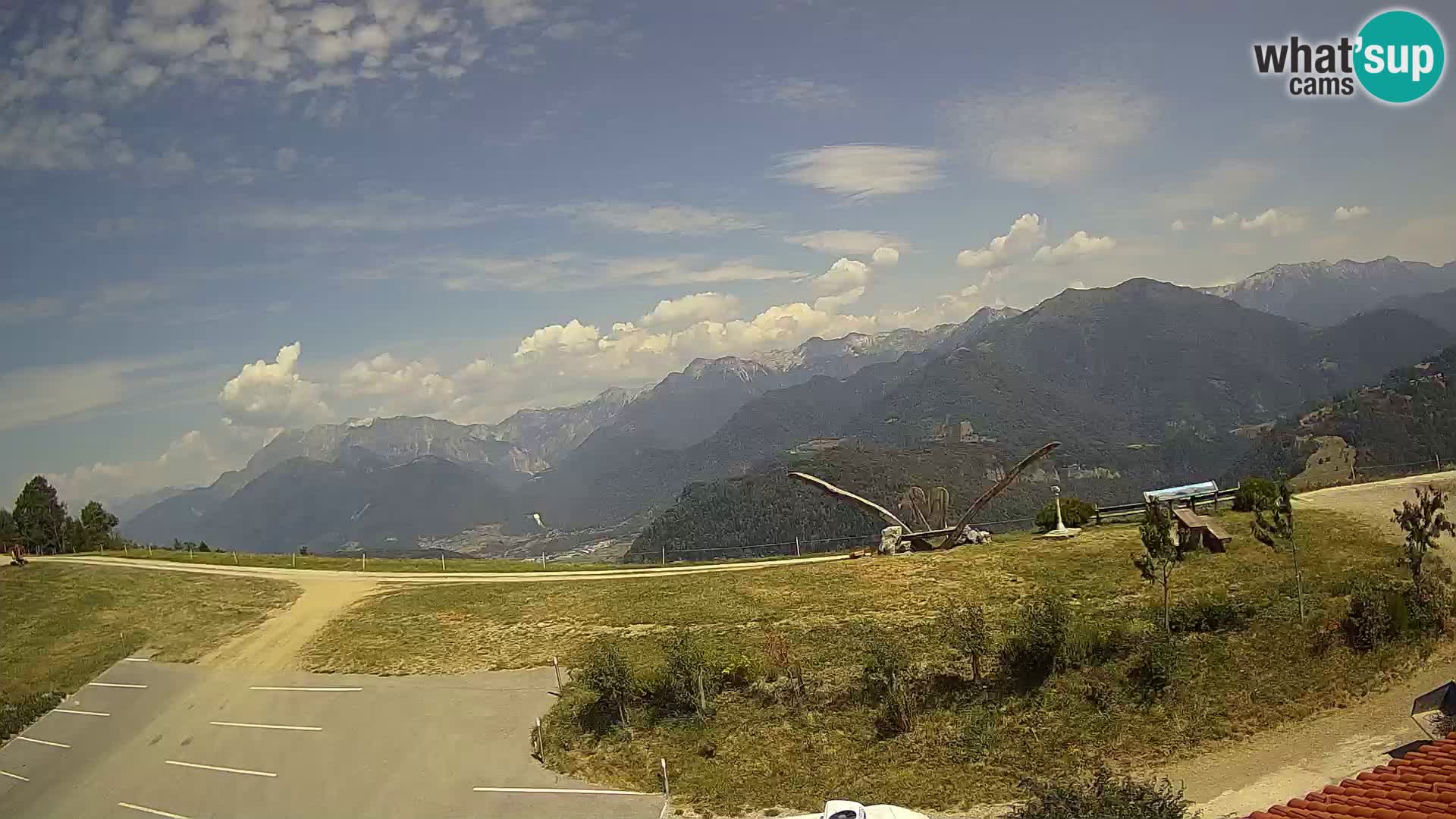 Tourist farm Široko webcam Most na Soči