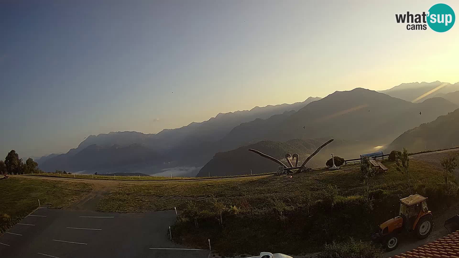 Ferme touristique Široko Livecam Most na Soči
