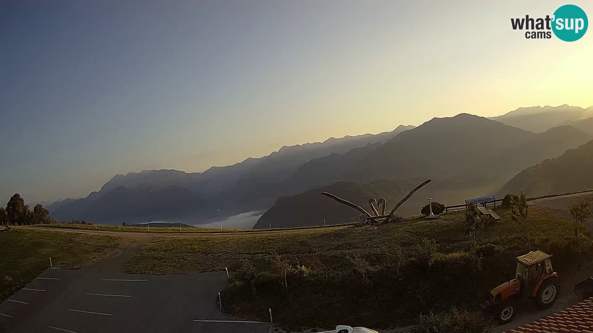 Ferme touristique Široko Livecam Most na Soči