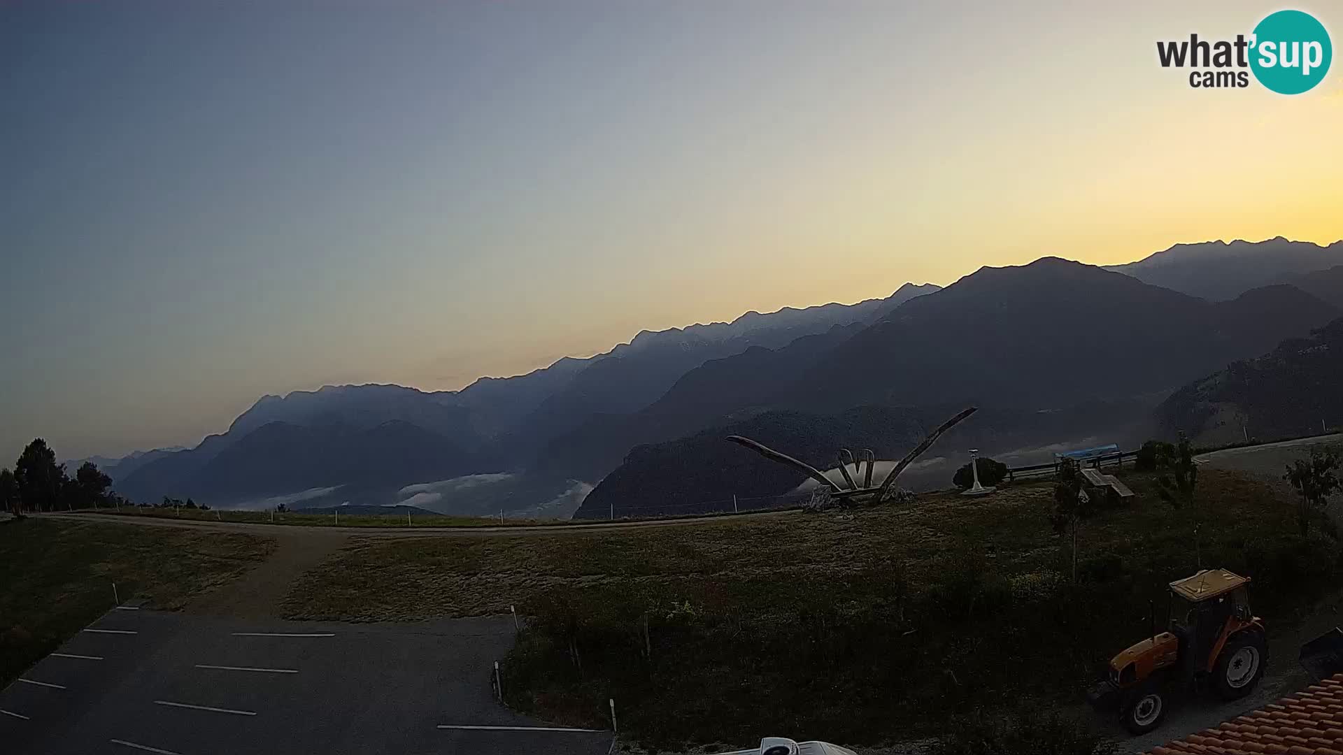 Ferme touristique Široko Livecam Most na Soči