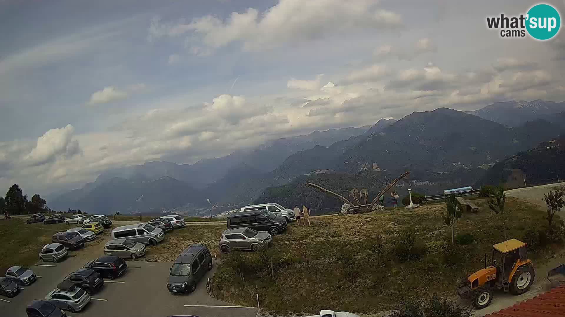 Fattoria agrituristica Široko webcam Most na Soči