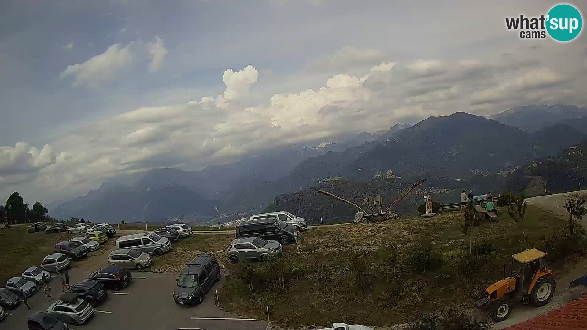 Turistična kmetija Široko web kamera Most na Soči