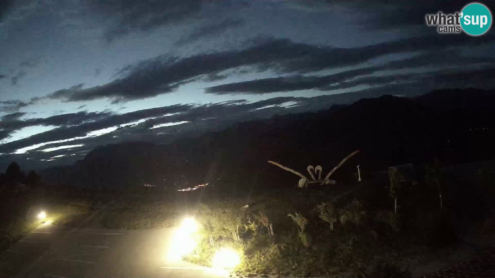 Tourist farm Široko webcam Most na Soči