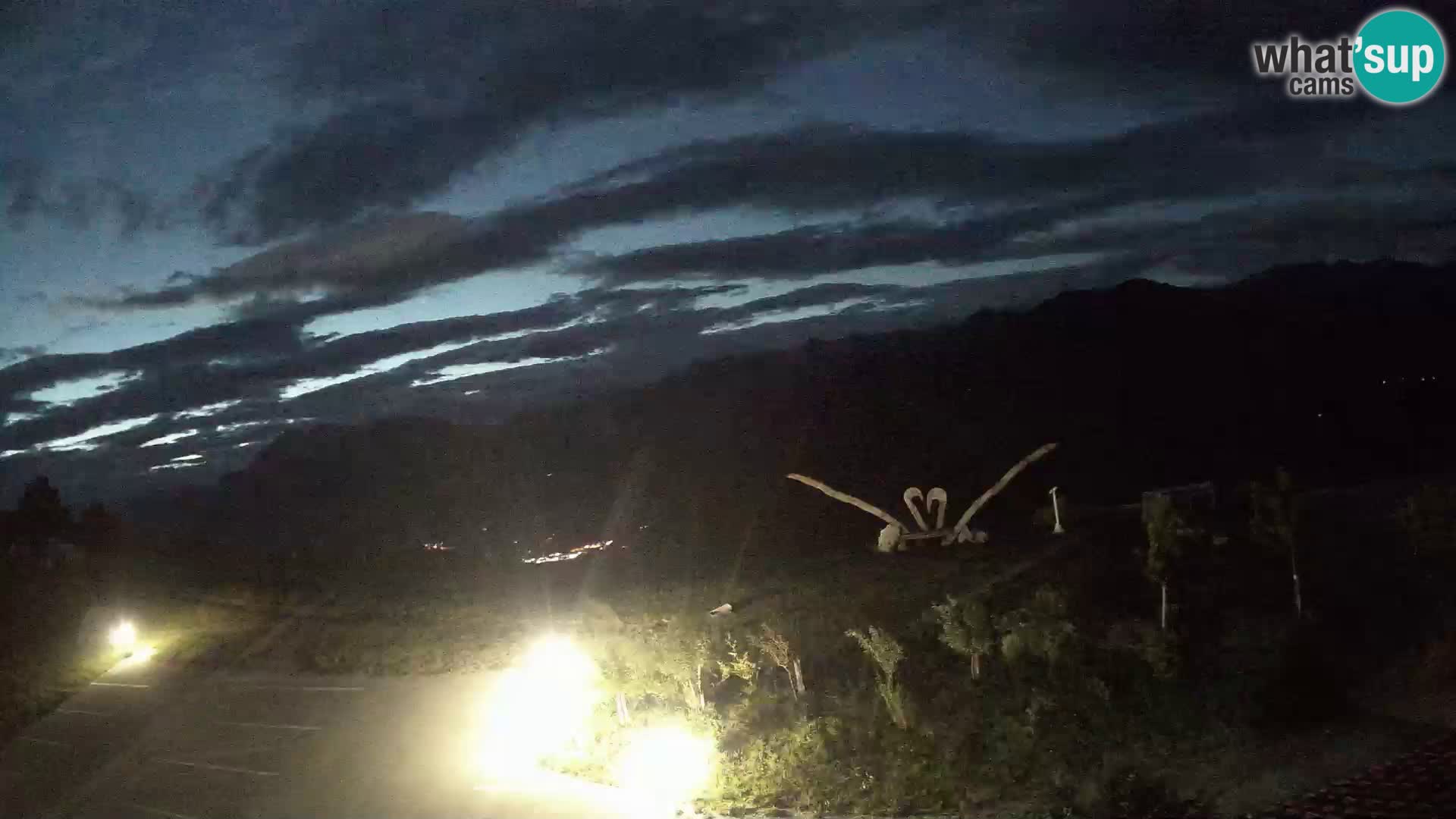 Fattoria agrituristica Široko webcam Most na Soči