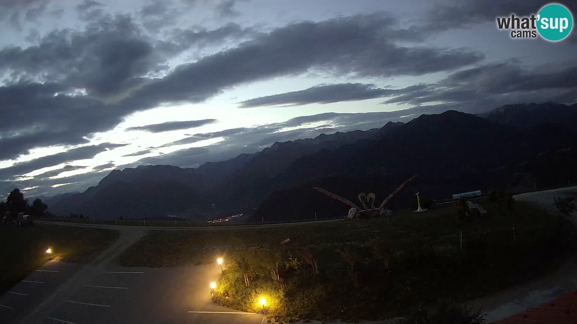 Fattoria agrituristica Široko webcam Most na Soči