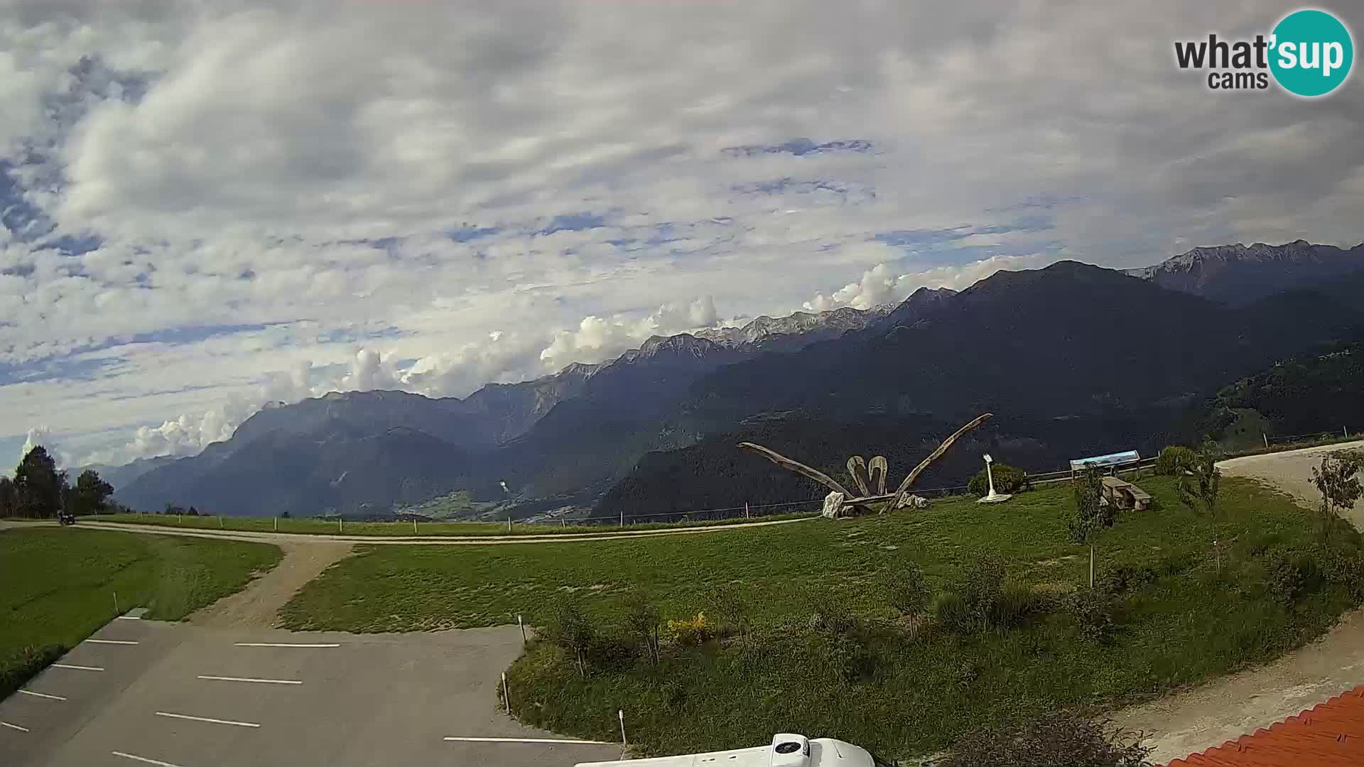 Tourist farm Široko webcam Most na Soči
