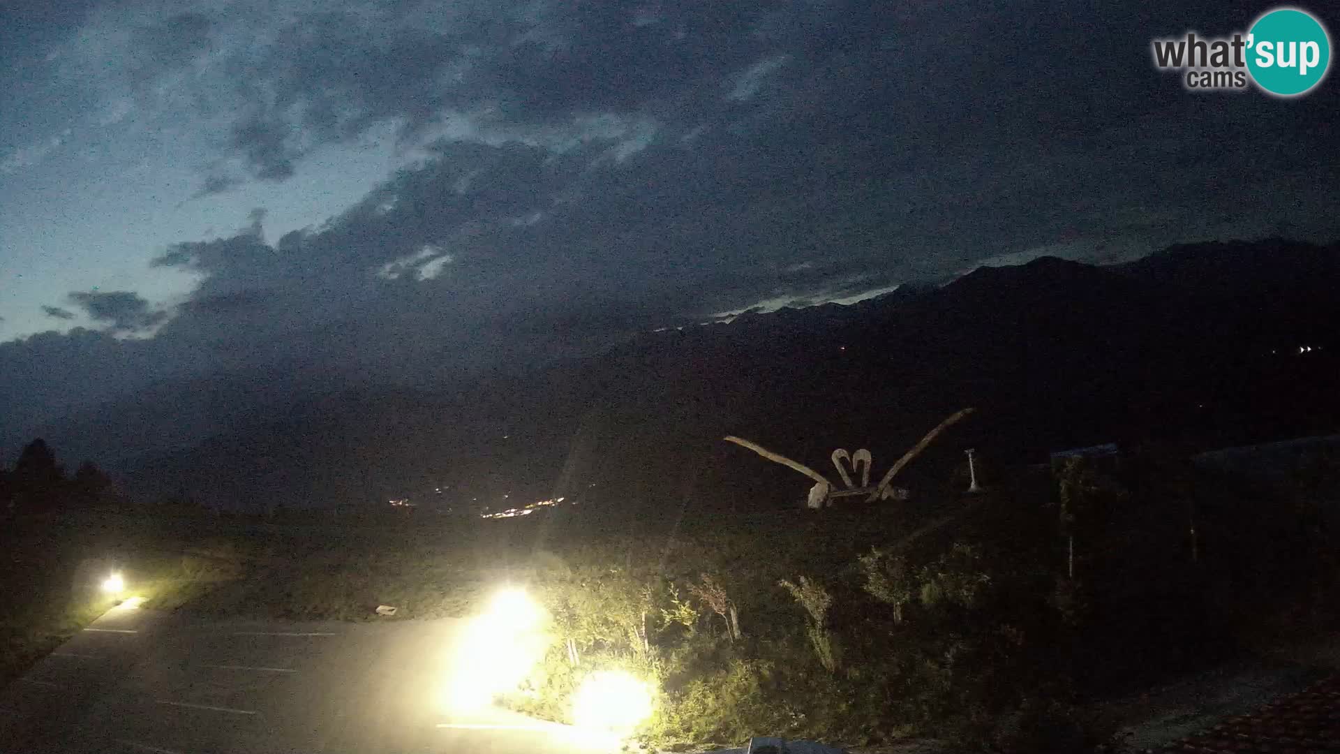 Tourist farm Široko webcam Most na Soči