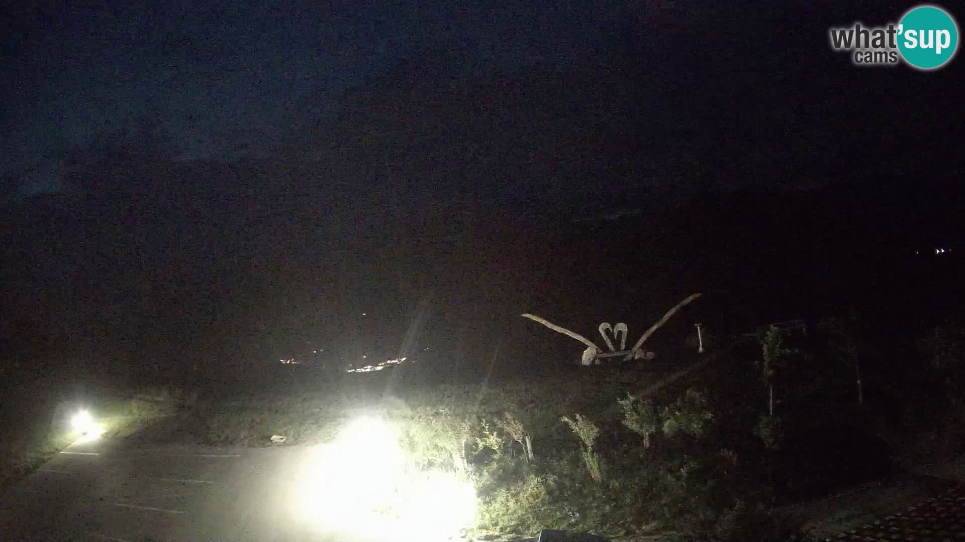 Touristenfarm Široko webcam Most na Soči