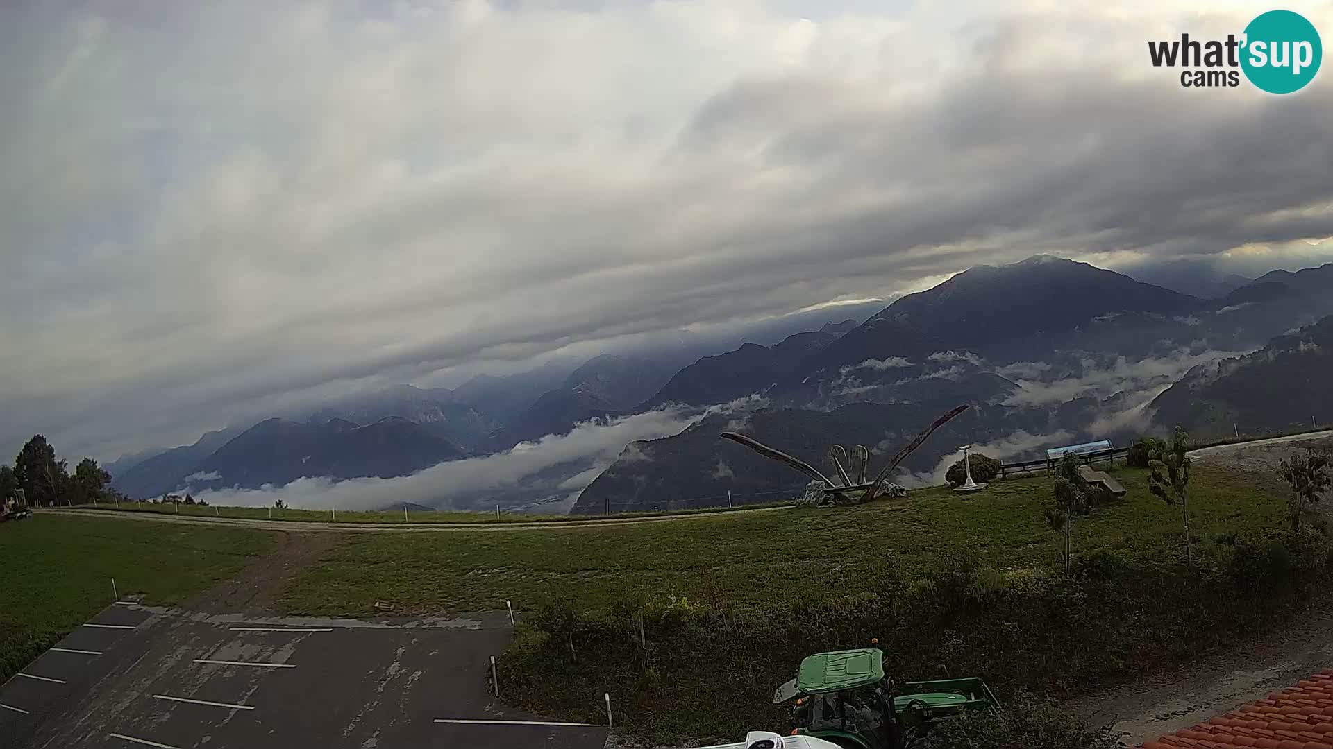 Ferme touristique Široko Livecam Most na Soči