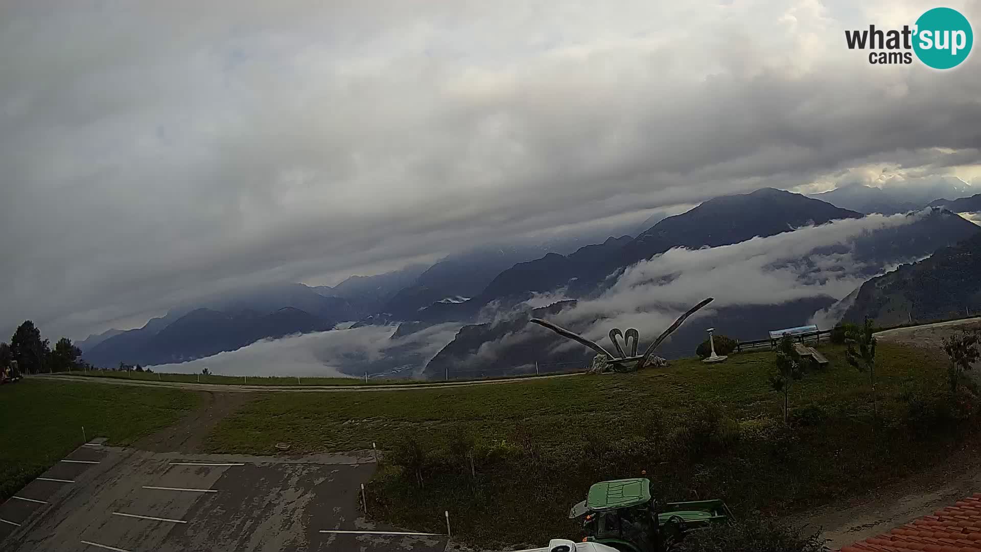 Tourist farm Široko webcam Most na Soči