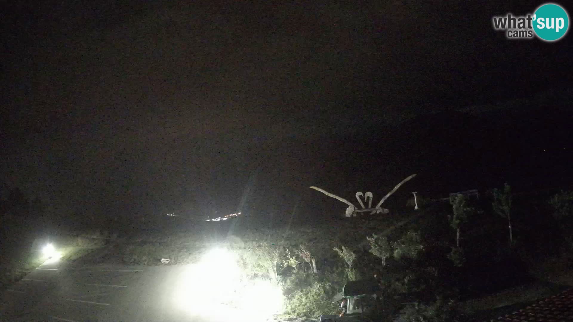 Granja turística Široko camera en vivo Most na Soči