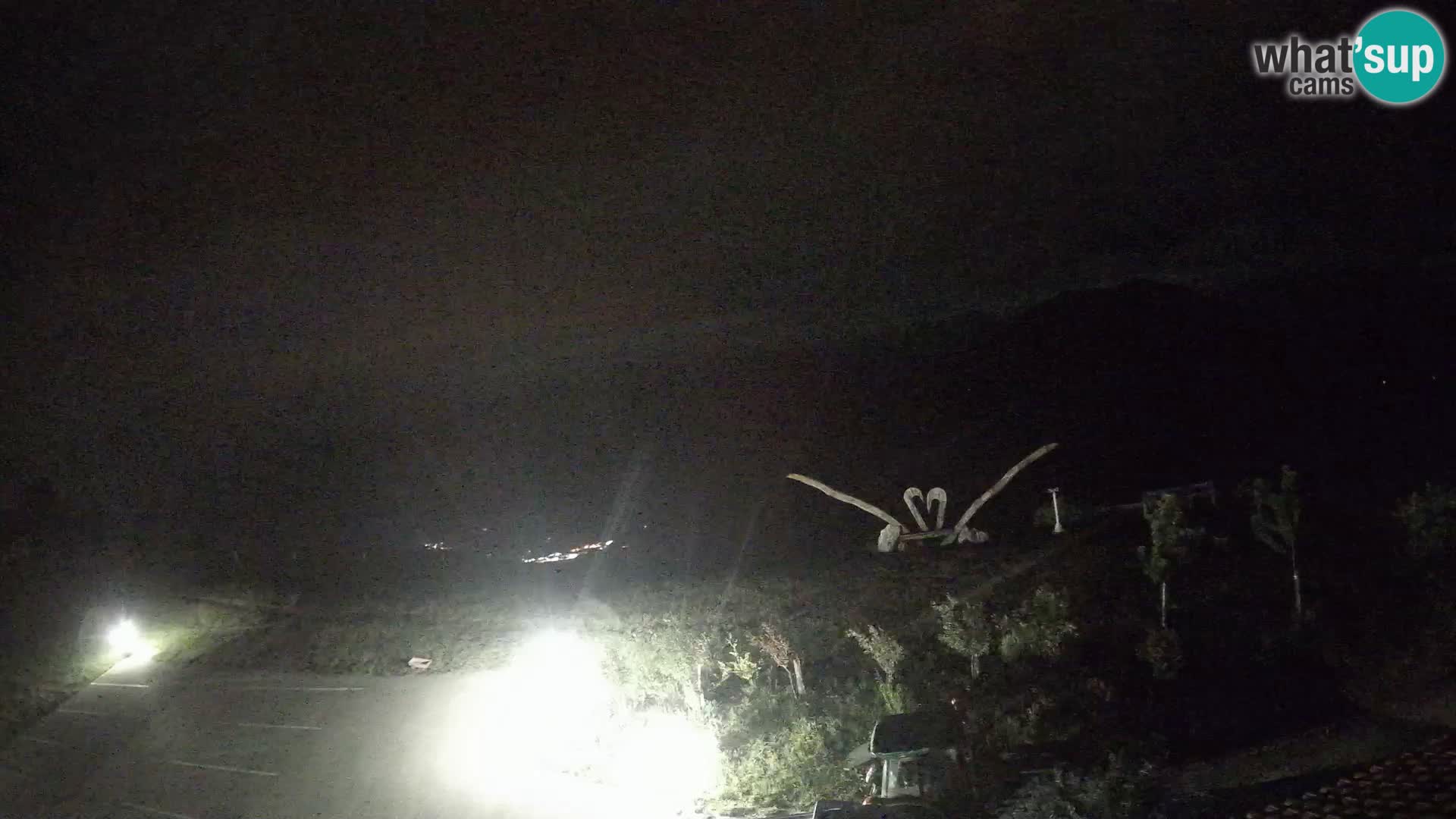Touristenfarm Široko webcam Most na Soči