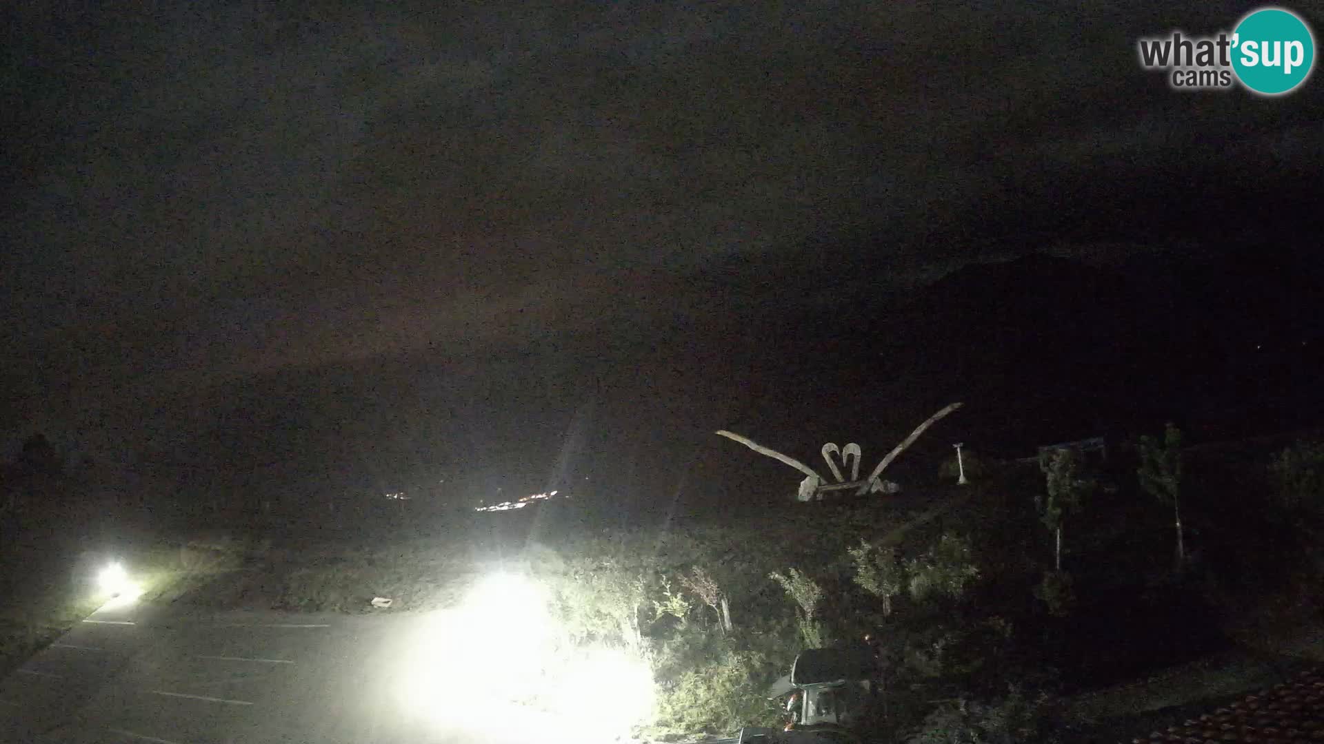 Touristenfarm Široko webcam Most na Soči