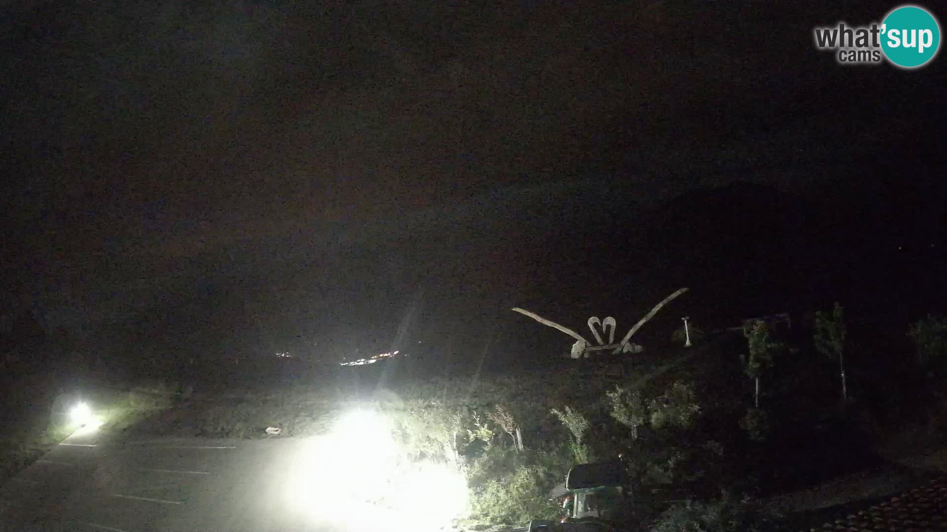 Touristenfarm Široko webcam Most na Soči