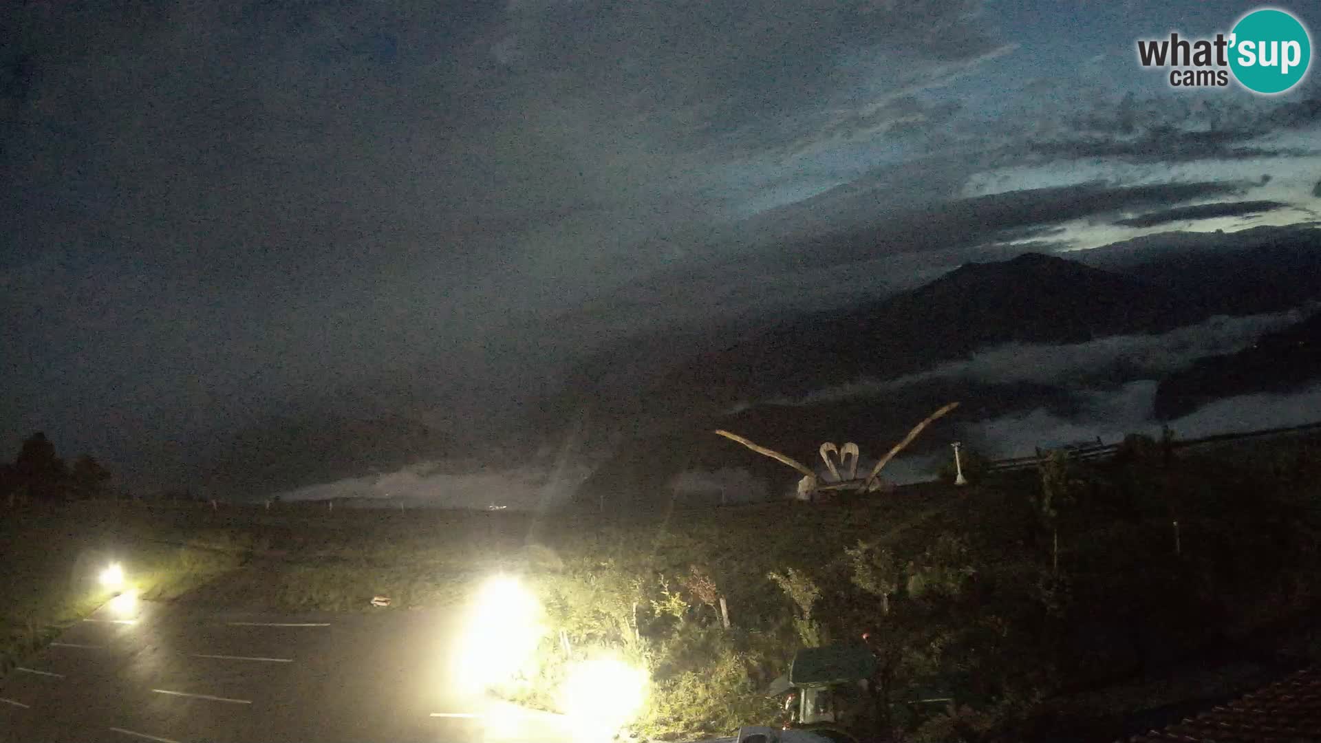 Fattoria agrituristica Široko webcam Most na Soči