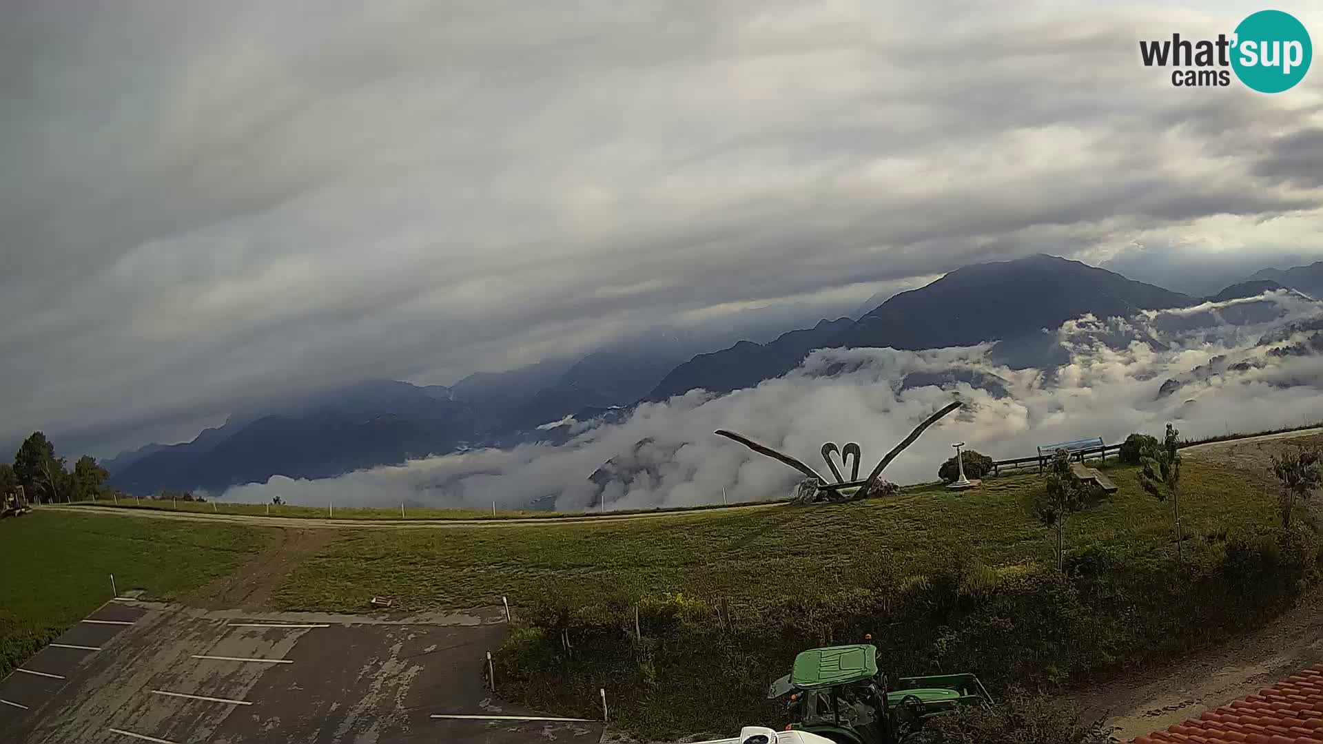 Ferme touristique Široko Livecam Most na Soči