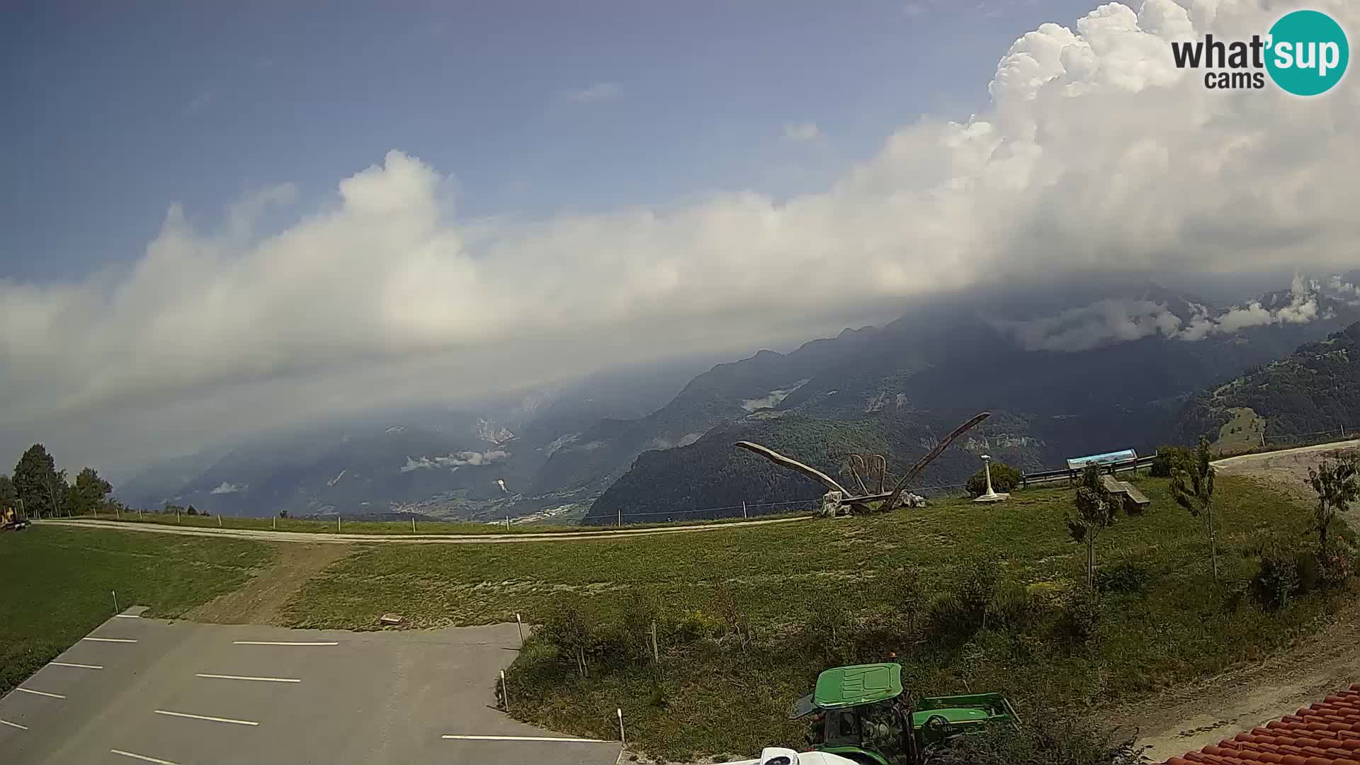 Ferme touristique Široko Livecam Most na Soči