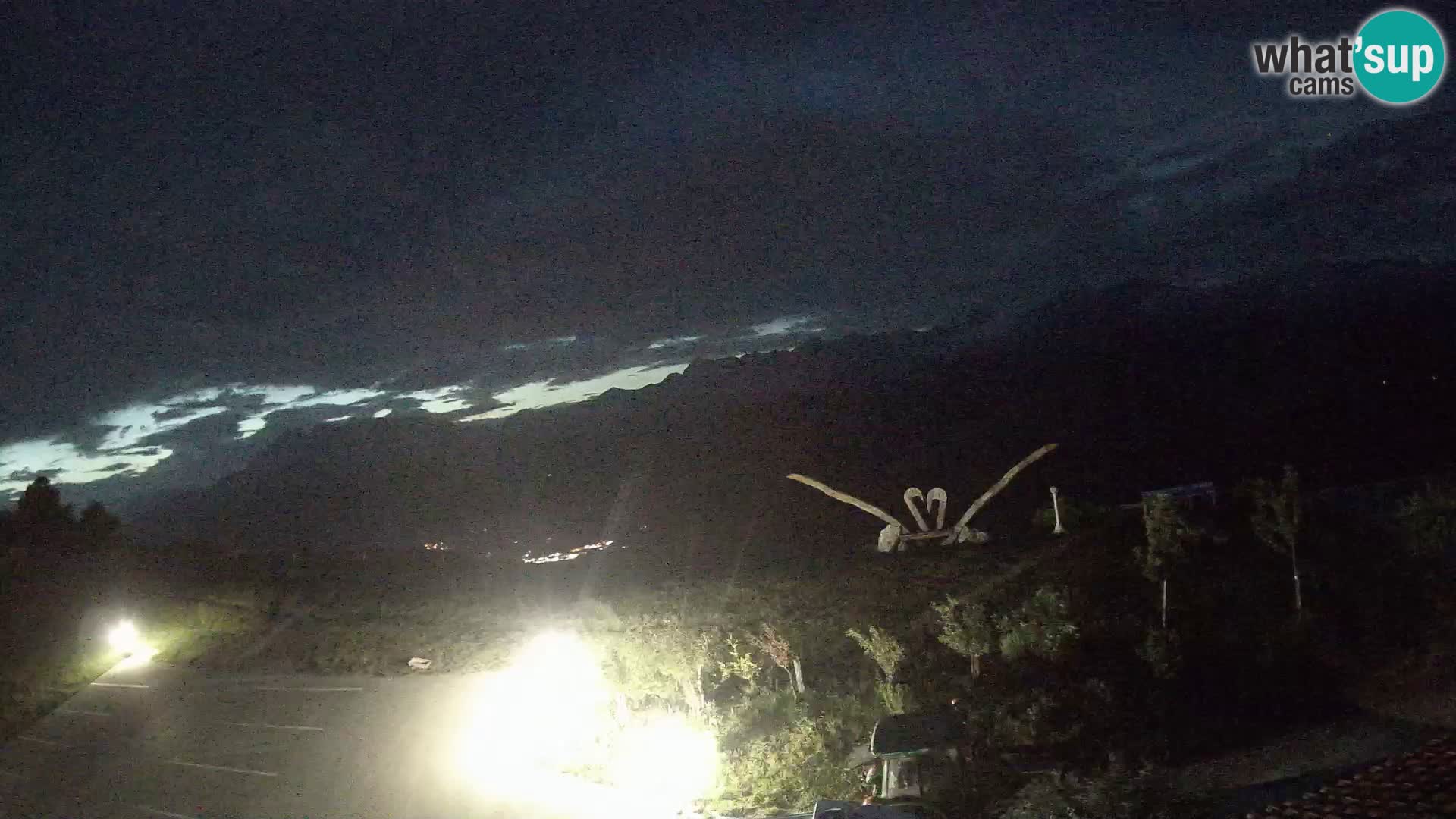 Tourist farm Široko webcam Most na Soči
